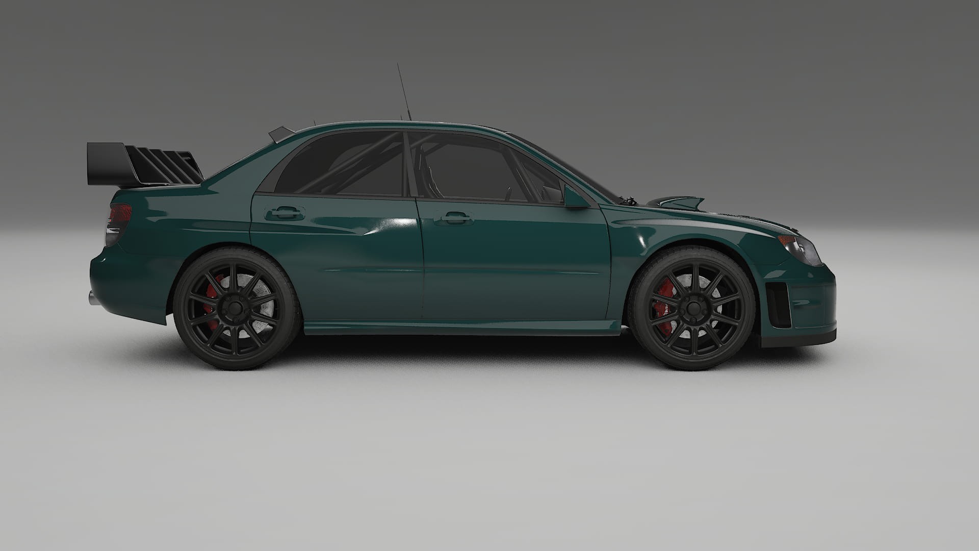 Subaru Impreza WRC GD TPU Lackschutzfolie | INFERNO Farbwechsel PPF – Komplett-Vorgeschnittener Kit