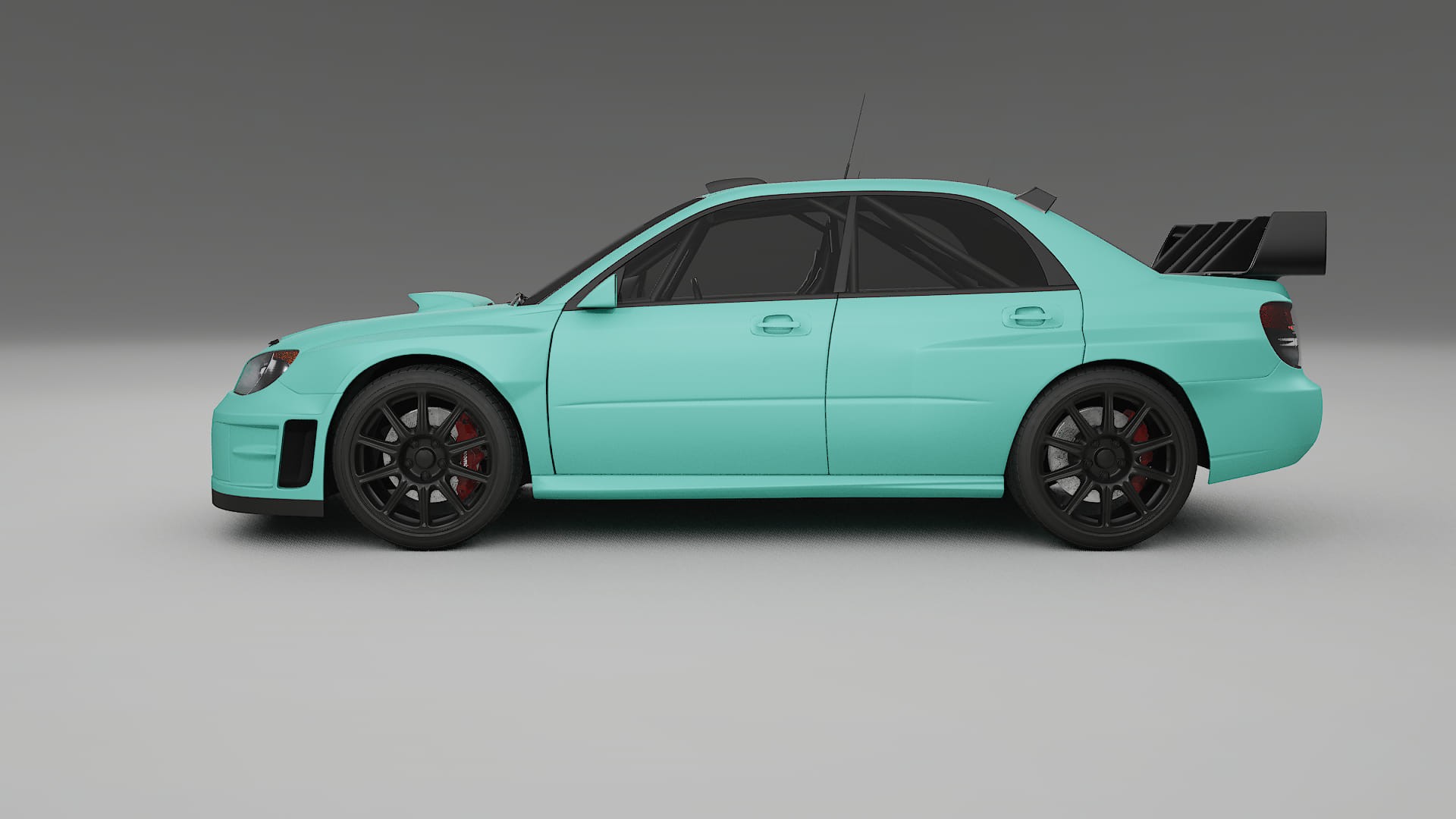 Subaru Impreza WRC GD TPU Lackschutzfolie | FROST Farbwechsel PPF – Komplett-Vorgeschnittener Kit