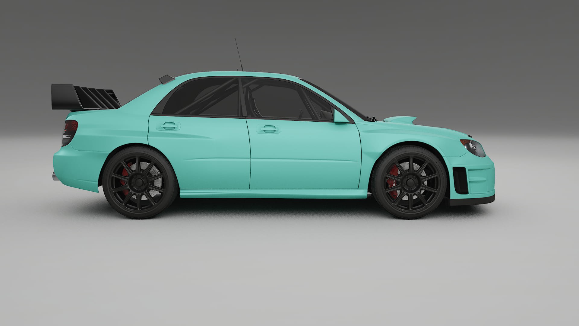 Subaru Impreza WRC GD TPU Lackschutzfolie | FROST Farbwechsel PPF – Komplett-Vorgeschnittener Kit