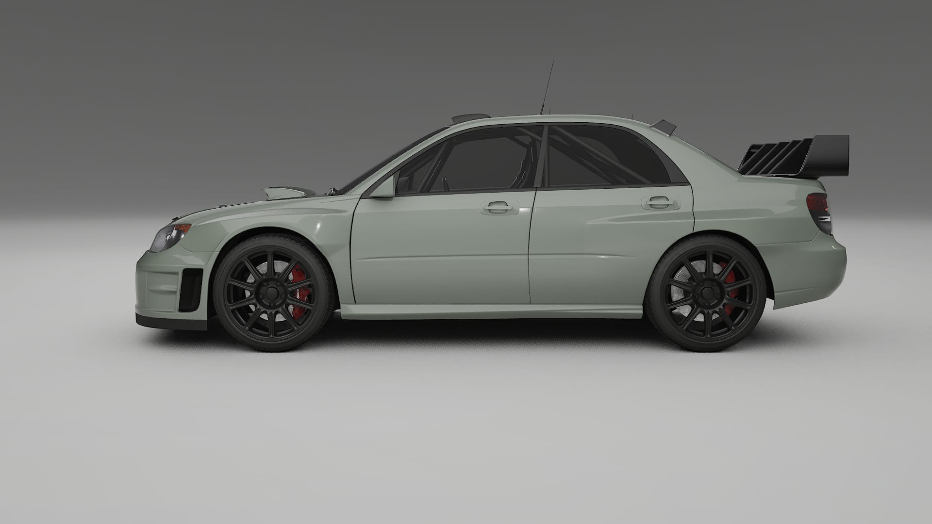 Subaru Impreza WRC GD TPU Lackschutzfolie | SLATE Farbwechsel PPF – Komplett-Vorgeschnittener Kit