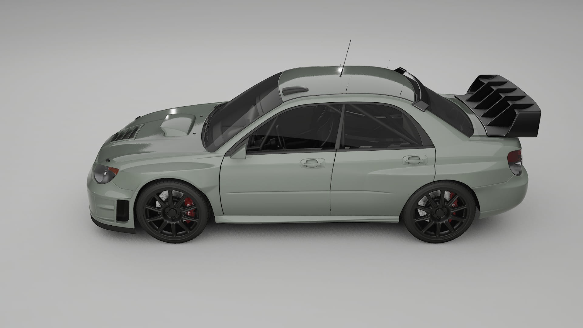 Subaru Impreza WRC GD TPU Lackschutzfolie | SLATE Farbwechsel PPF – Komplett-Vorgeschnittener Kit