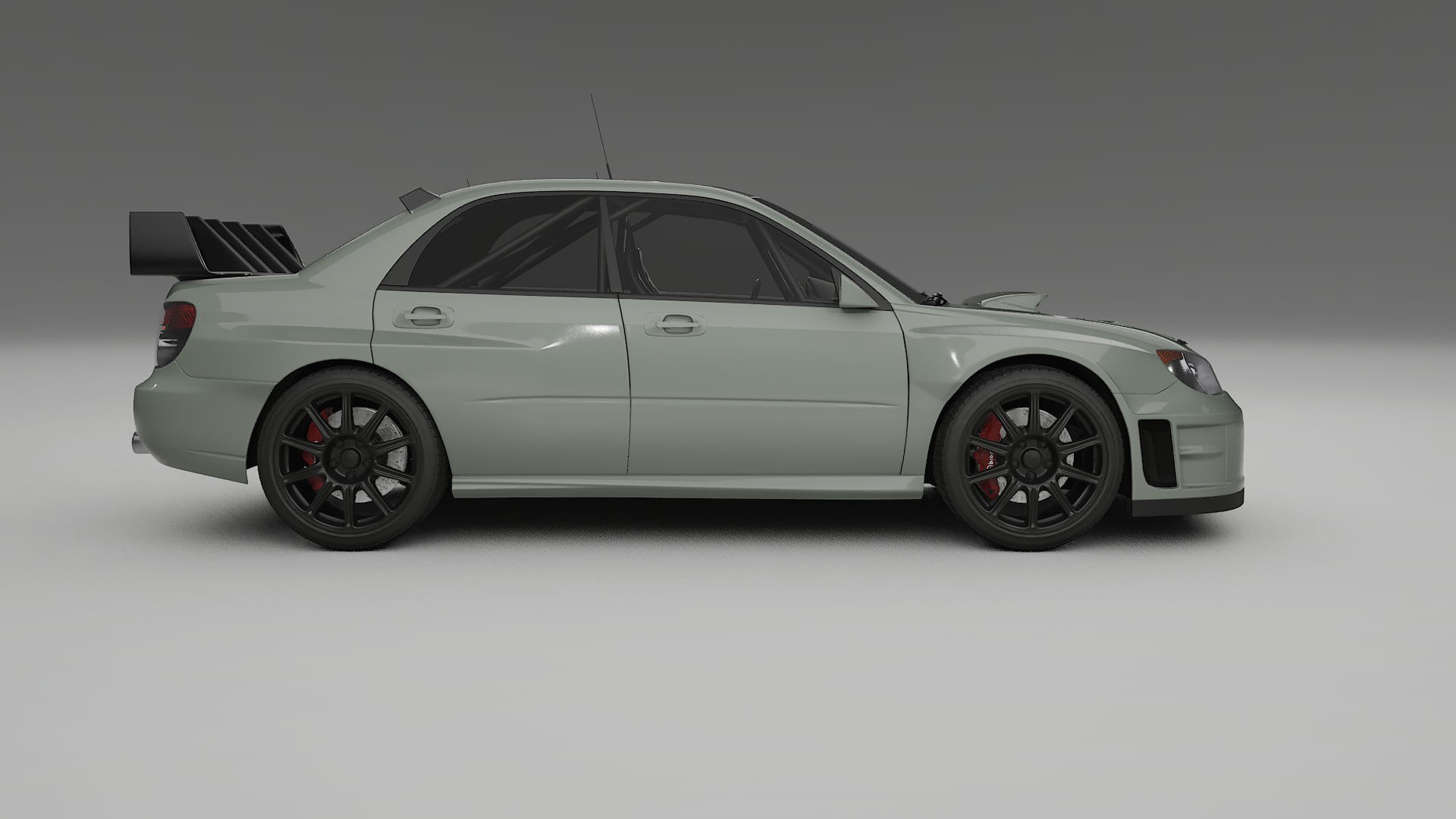 Subaru Impreza WRC GD TPU Lackschutzfolie | SLATE Farbwechsel PPF – Komplett-Vorgeschnittener Kit