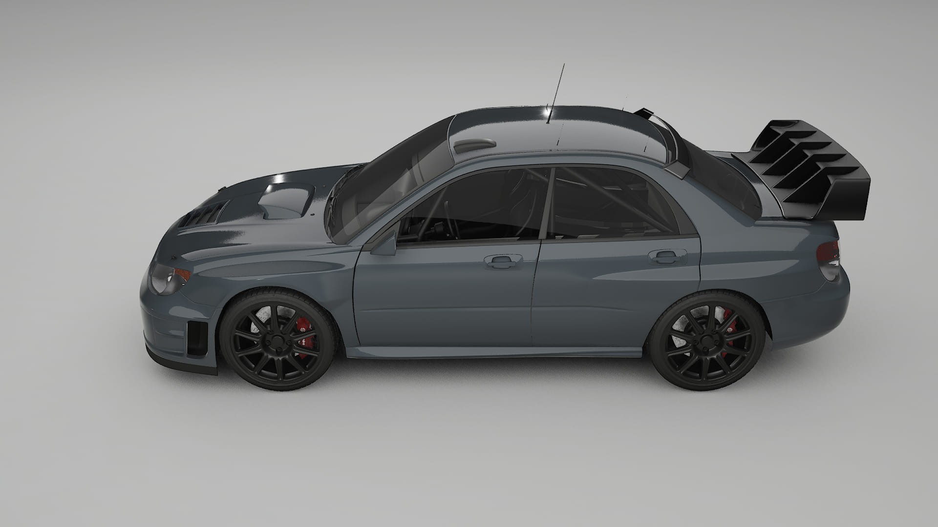 Subaru Impreza WRC GD TPU Lackschutzfolie | GRANITE Farbwechsel PPF – Komplett-Vorgeschnittener Kit