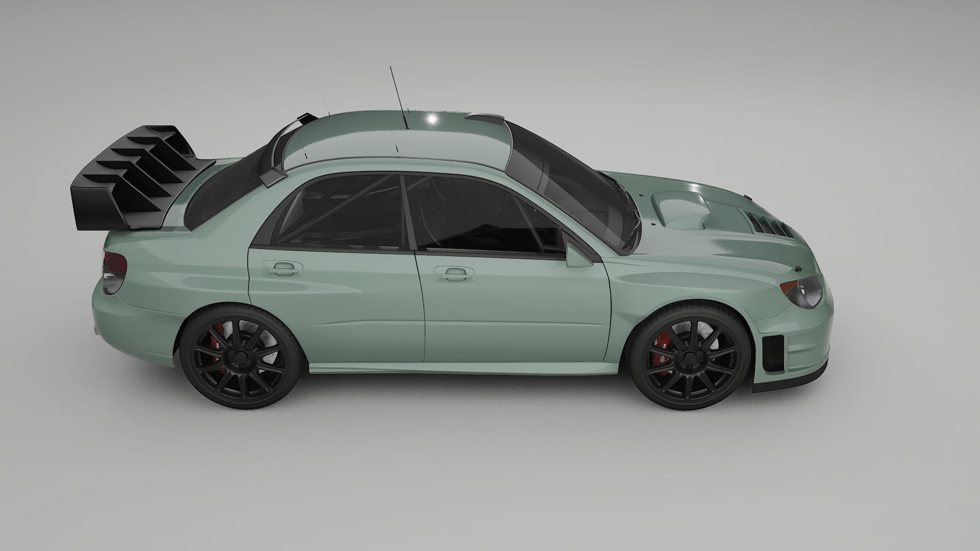 Subaru Impreza WRC GD TPU Lackschutzfolie | CINDER Farbwechsel PPF – Komplett-Vorgeschnittener Kit