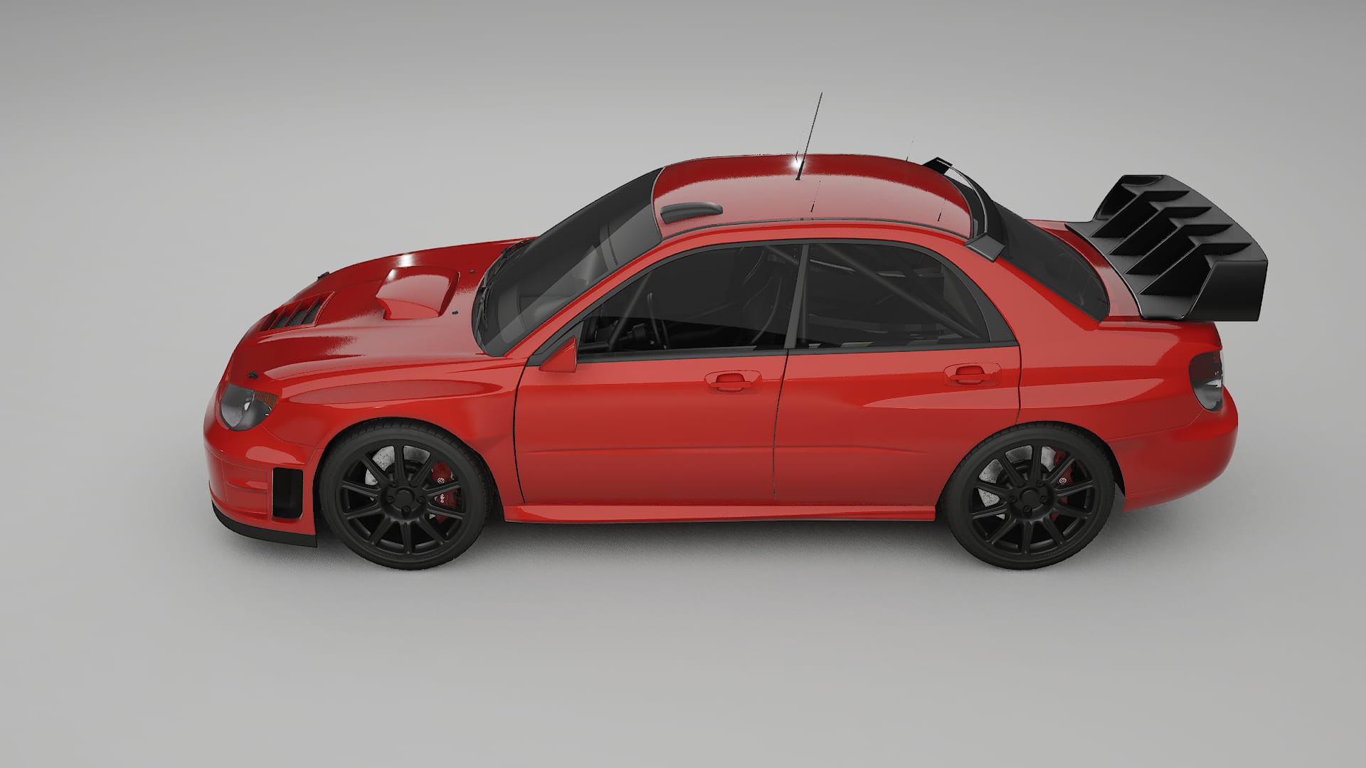Subaru Impreza WRC GD TPU Lackschutzfolie | BLAZE Farbwechsel PPF – Komplett-Vorgeschnittener Kit