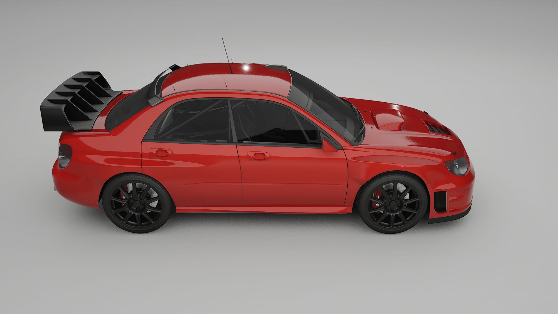 Subaru Impreza WRC GD TPU Lackschutzfolie | BLAZE Farbwechsel PPF – Komplett-Vorgeschnittener Kit