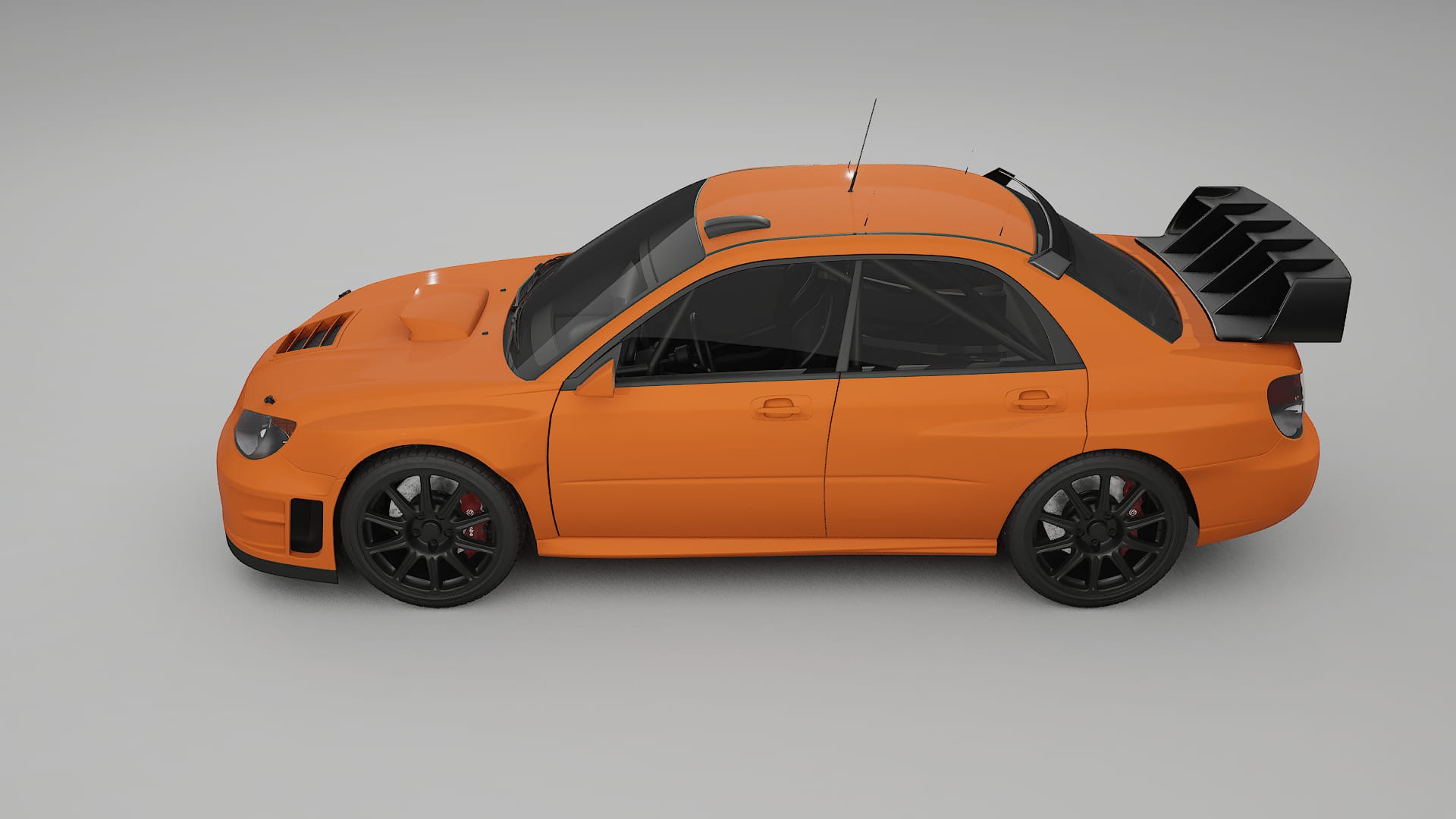 Subaru Impreza WRC GD TPU Lackschutzfolie | ROCKET Farbwechsel PPF – Komplett-Vorgeschnittener Kit