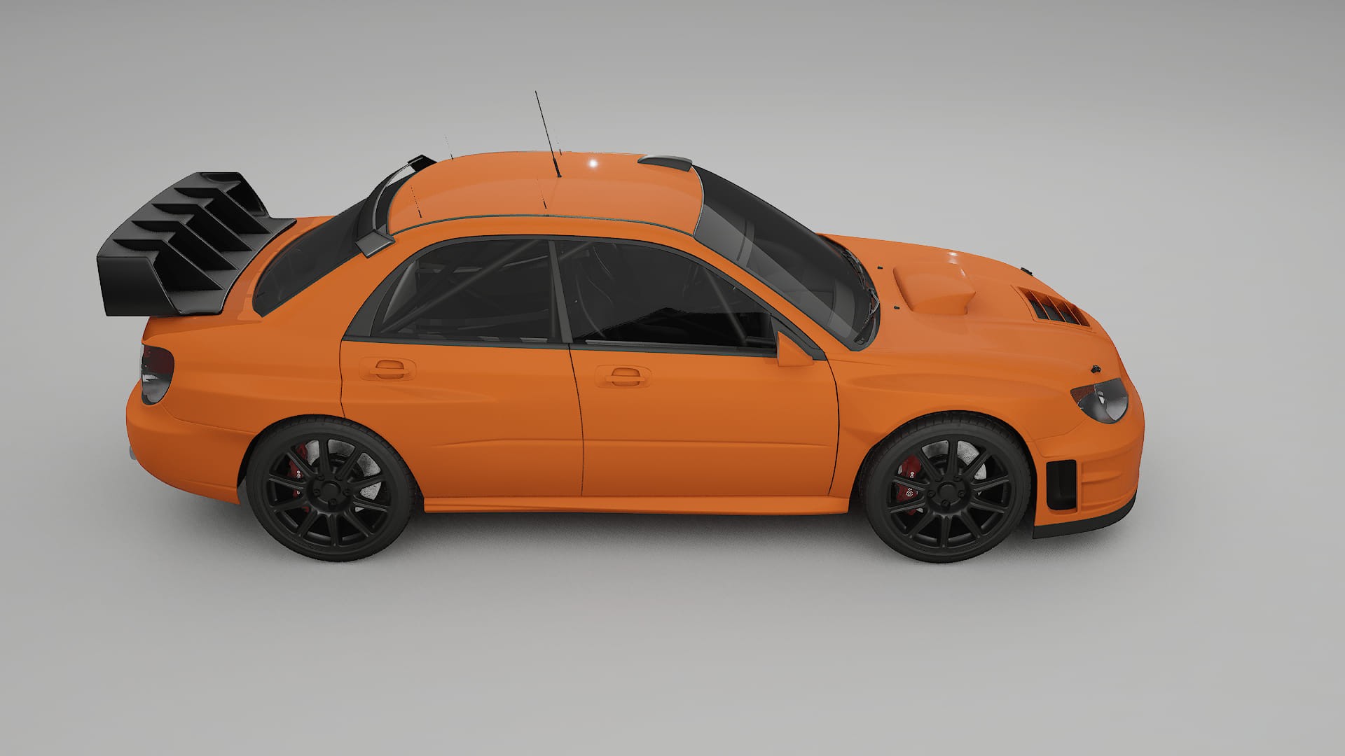 Subaru Impreza WRC GD TPU Lackschutzfolie | ROCKET Farbwechsel PPF – Komplett-Vorgeschnittener Kit