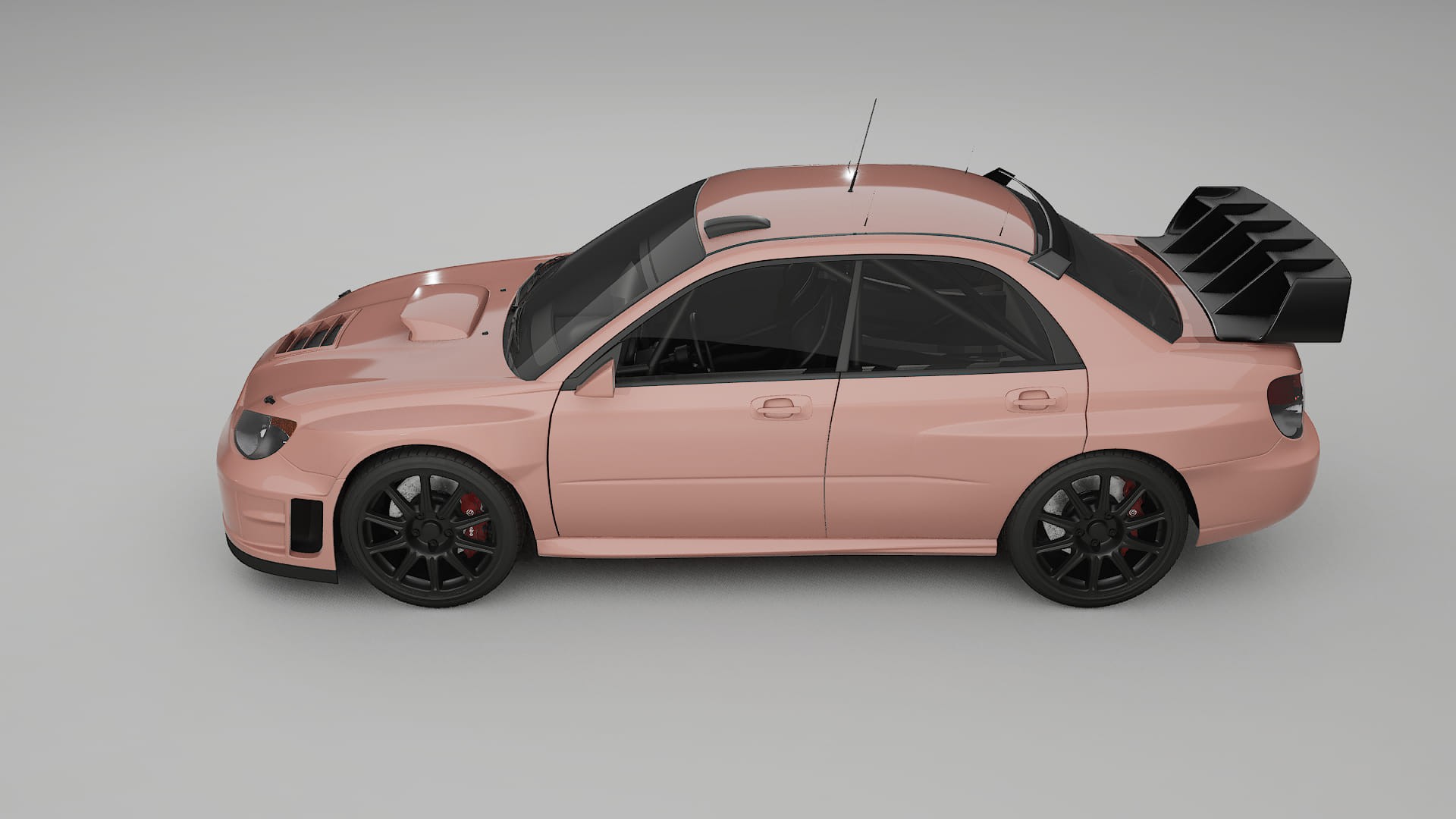 Subaru Impreza WRC GD TPU Lackschutzfolie | BLUSH Farbwechsel PPF – Komplett-Vorgeschnittener Kit