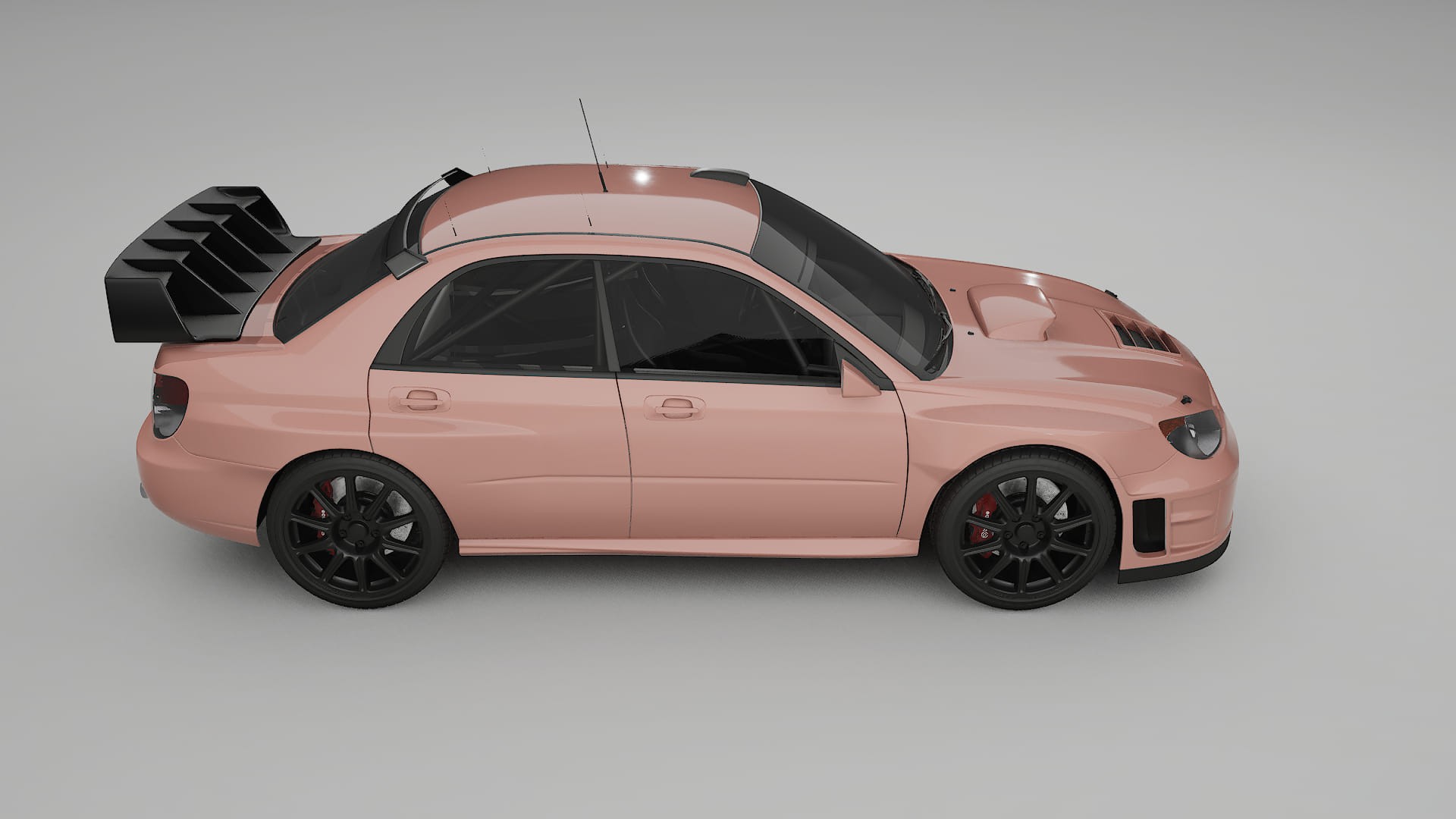 Subaru Impreza WRC GD TPU Lackschutzfolie | BLUSH Farbwechsel PPF – Komplett-Vorgeschnittener Kit