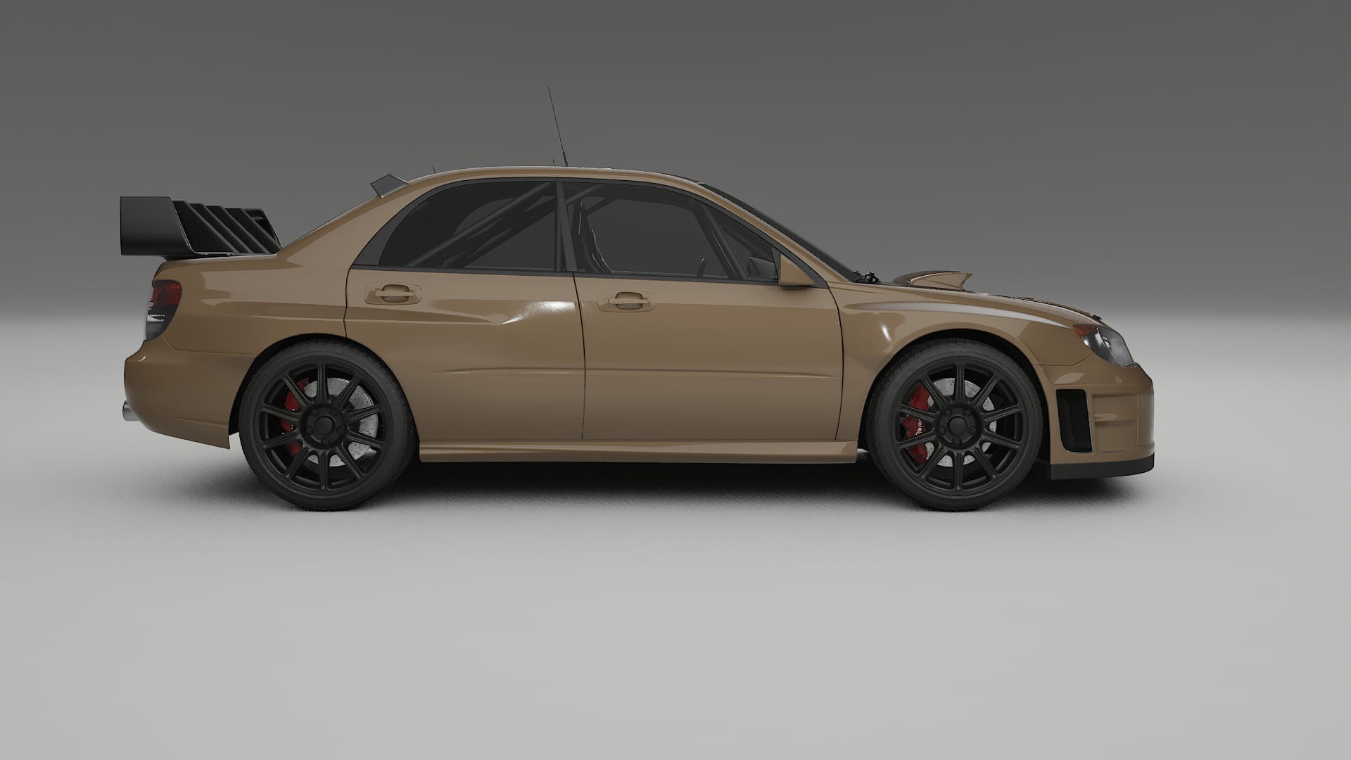 Subaru Impreza WRC GD TPU Lackschutzfolie | SAHARA Farbwechsel PPF – Komplett-Vorgeschnittener Kit