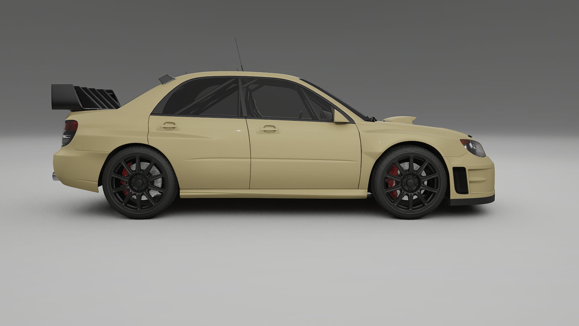 Subaru Impreza WRC GD TPU Lackschutzfolie | SAND Farbwechsel PPF – Komplett-Vorgeschnittener Kit