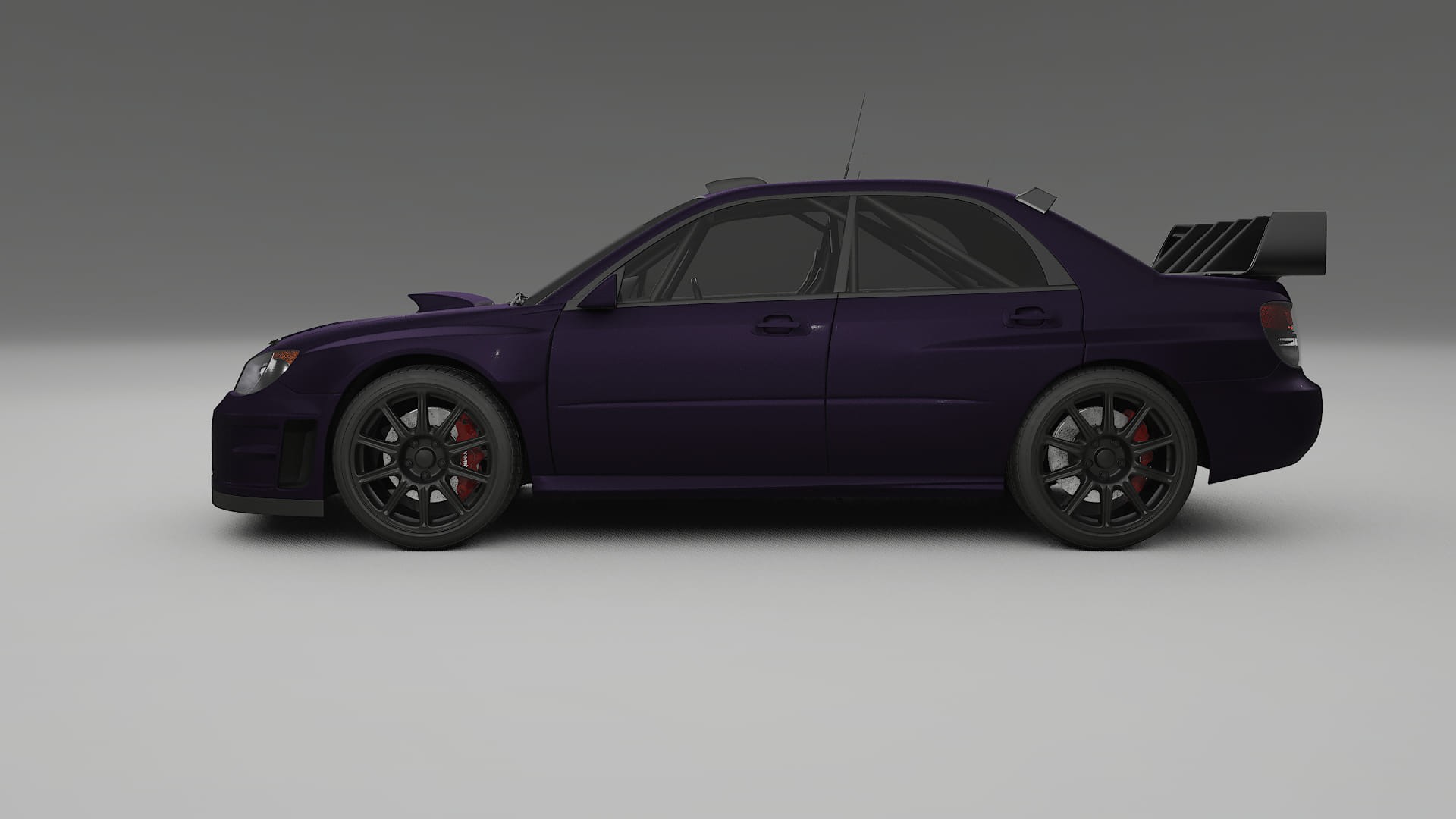 Subaru Impreza WRC GD TPU Lackschutzfolie | VIOLET Farbwechsel PPF – Komplett-Vorgeschnittener Kit