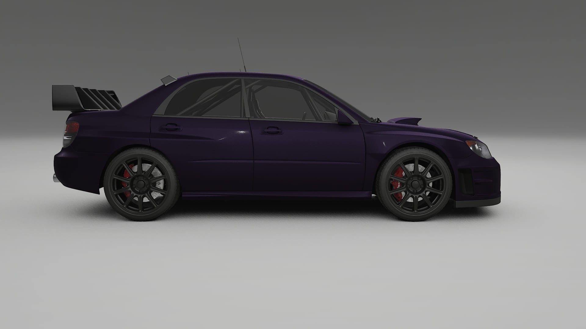 Subaru Impreza WRC GD TPU Lackschutzfolie | VIOLET Farbwechsel PPF – Komplett-Vorgeschnittener Kit