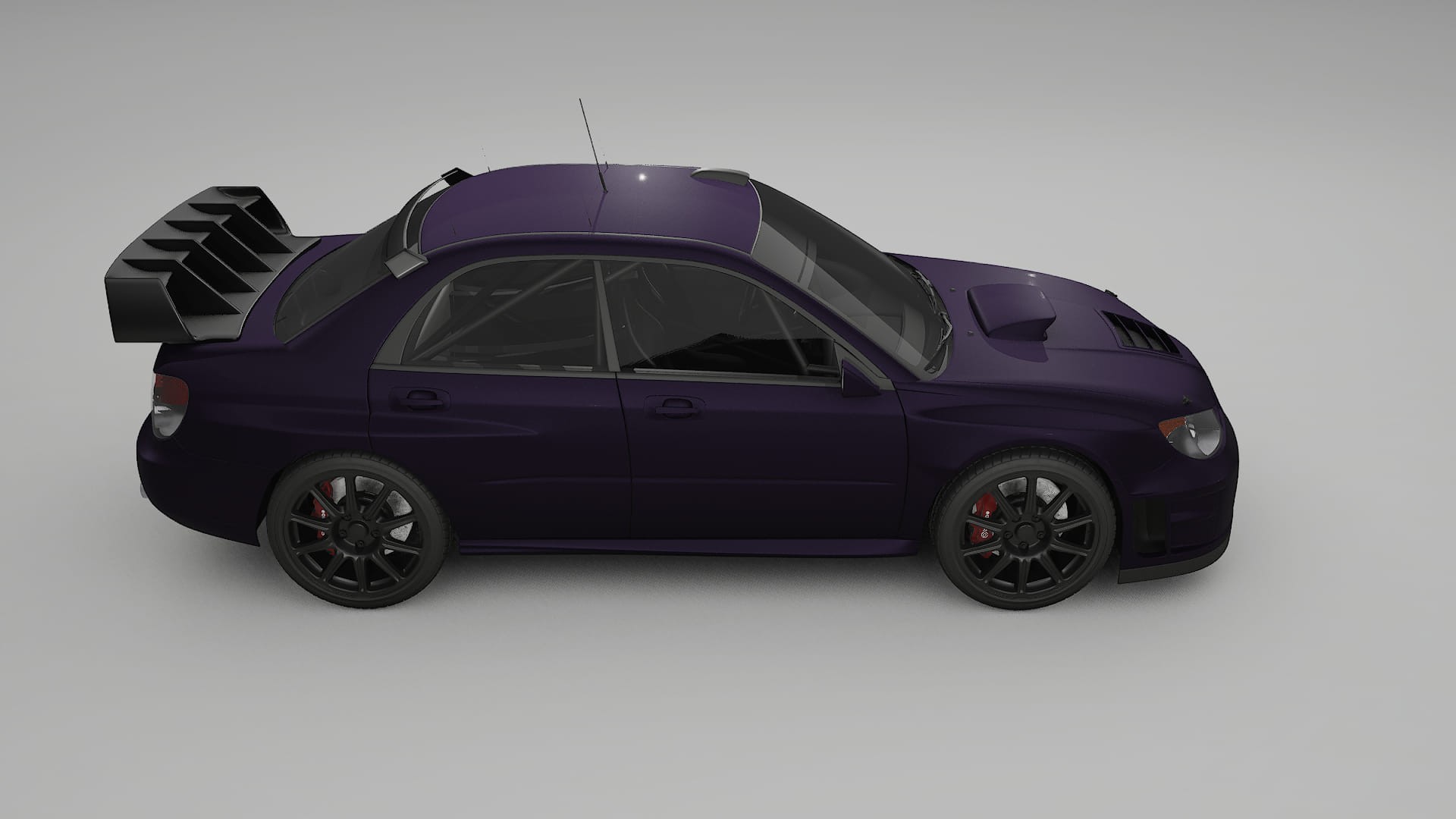 Subaru Impreza WRC GD TPU Lackschutzfolie | VIOLET Farbwechsel PPF – Komplett-Vorgeschnittener Kit