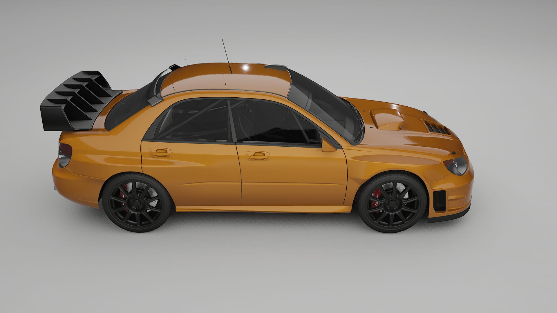 Subaru Impreza WRC GD TPU Lackschutzfolie | DAISY Farbwechsel PPF – Komplett-Vorgeschnittener Kit
