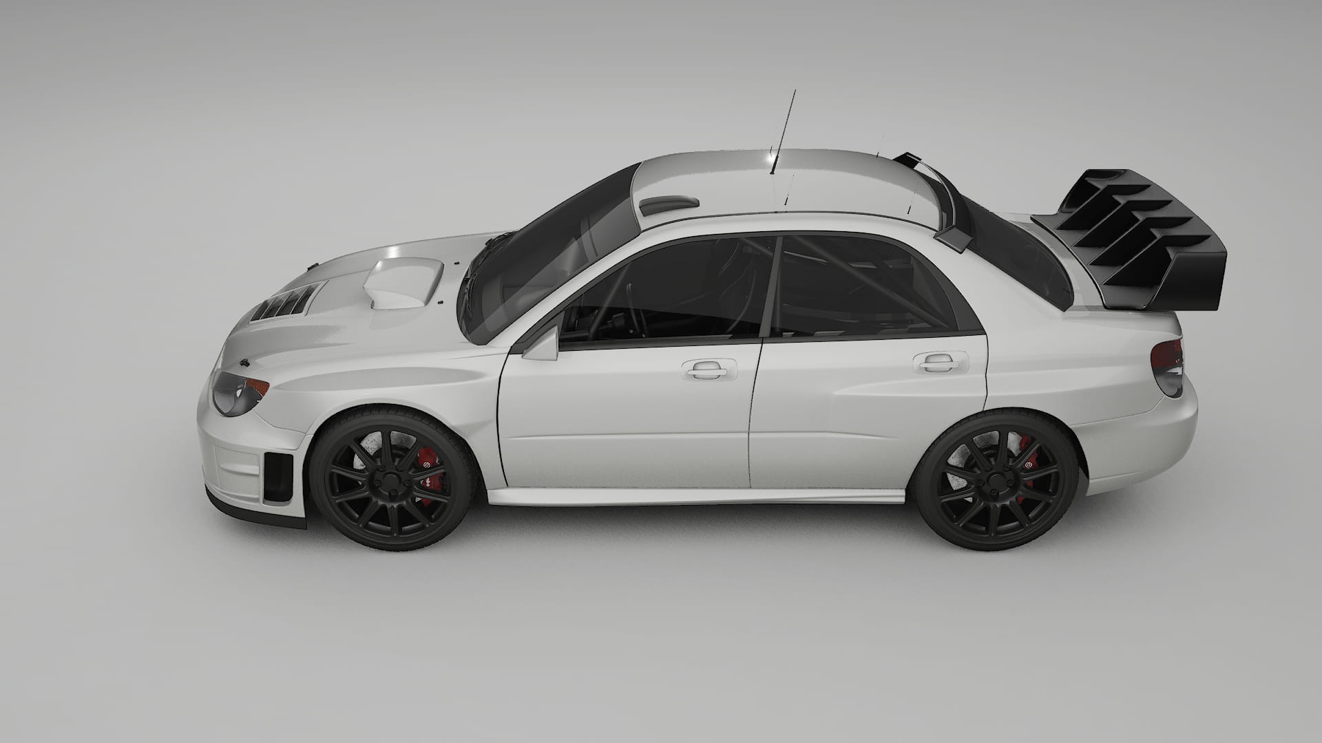 Subaru Impreza WRC GD TPU Lackschutzfolie | PEARL Farbwechsel PPF – Komplett-Vorgeschnittener Kit