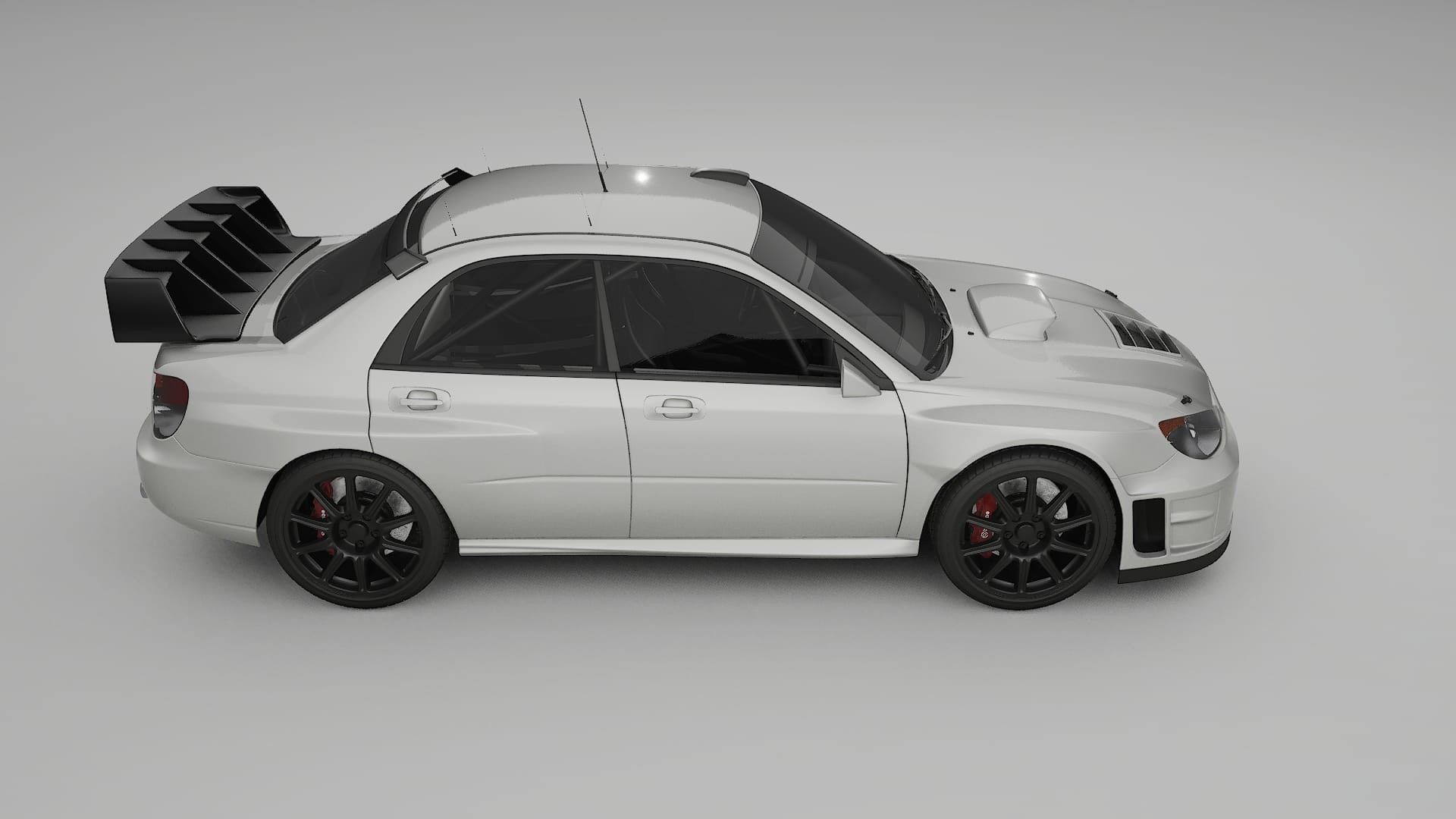 Subaru Impreza WRC GD TPU Lackschutzfolie | PEARL Farbwechsel PPF – Komplett-Vorgeschnittener Kit