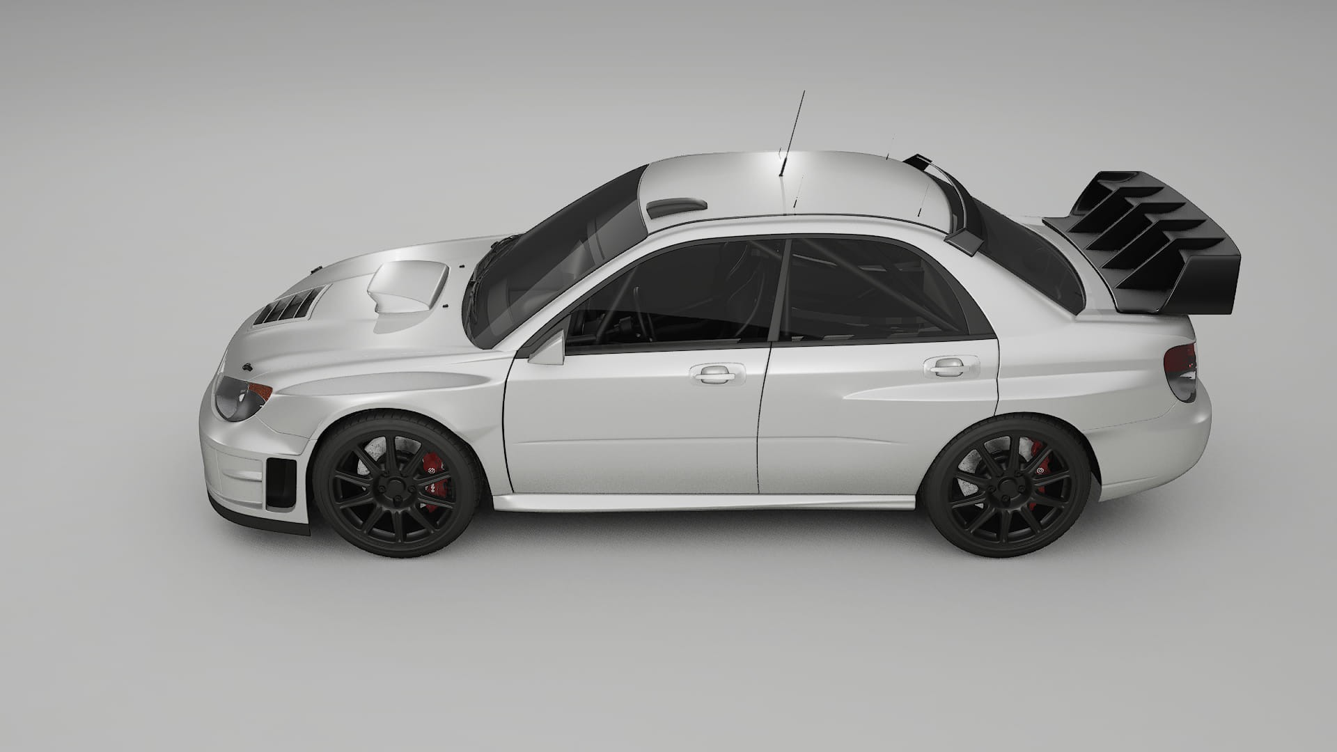 Subaru Impreza WRC GD TPU Lackschutzfolie | OPAL Farbwechsel PPF – Komplett-Vorgeschnittener Kit