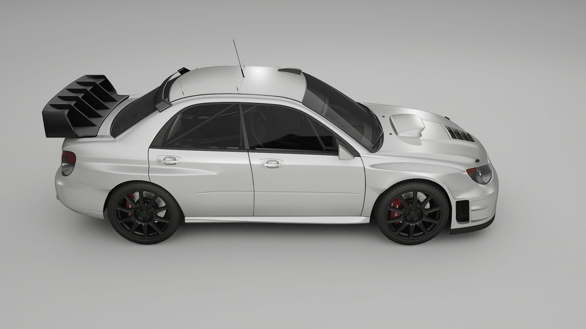 Subaru Impreza WRC GD TPU Lackschutzfolie | OPAL Farbwechsel PPF – Komplett-Vorgeschnittener Kit