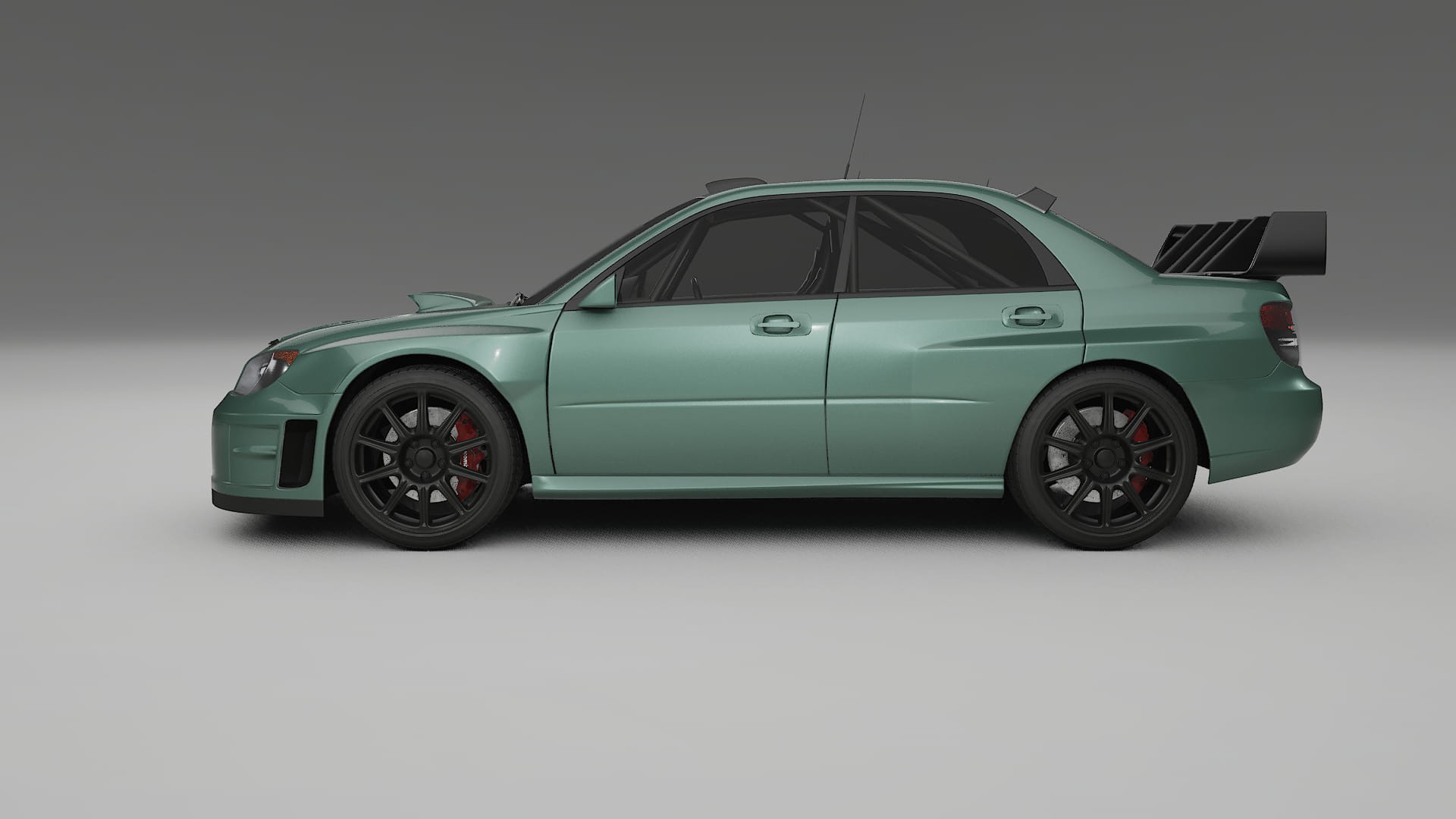 Subaru Impreza WRC GD TPU Lackschutzfolie | EVERGREEN Farbwechsel PPF – Komplett-Vorgeschnittener Kit
