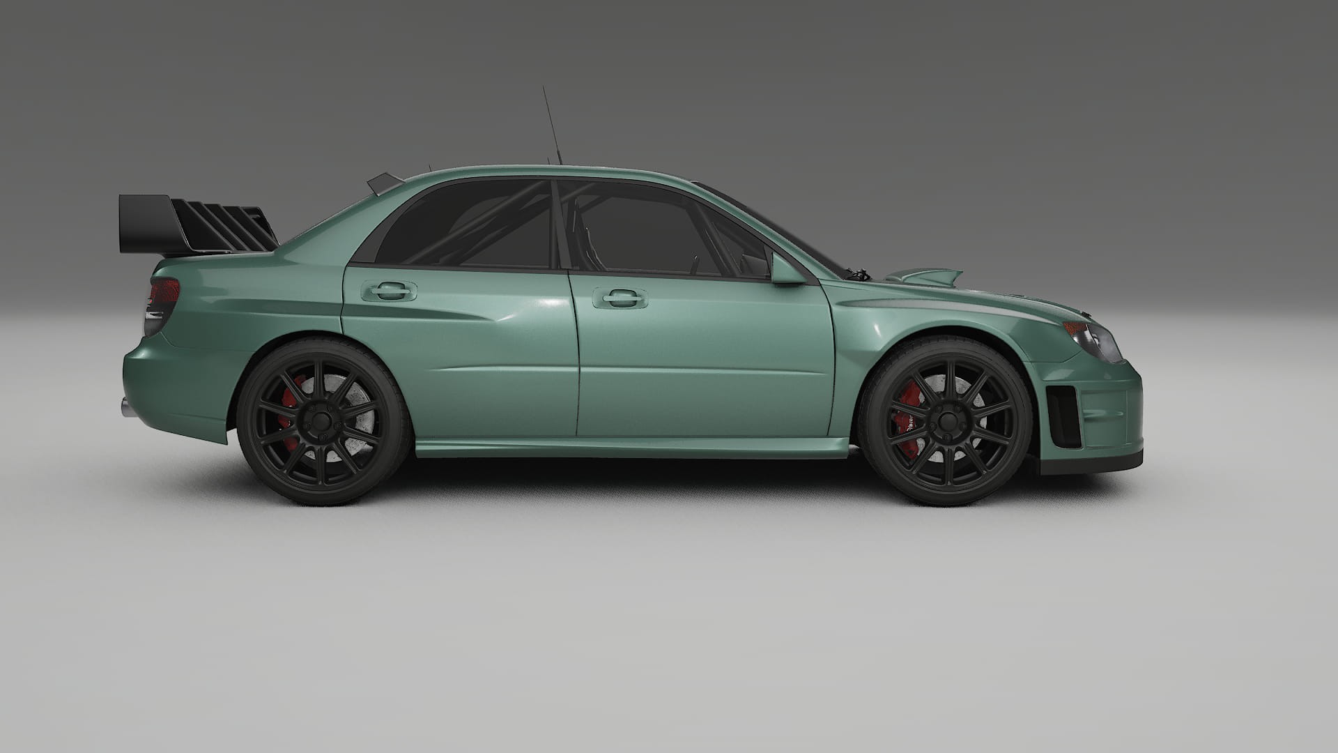 Subaru Impreza WRC GD TPU Lackschutzfolie | EVERGREEN Farbwechsel PPF – Komplett-Vorgeschnittener Kit