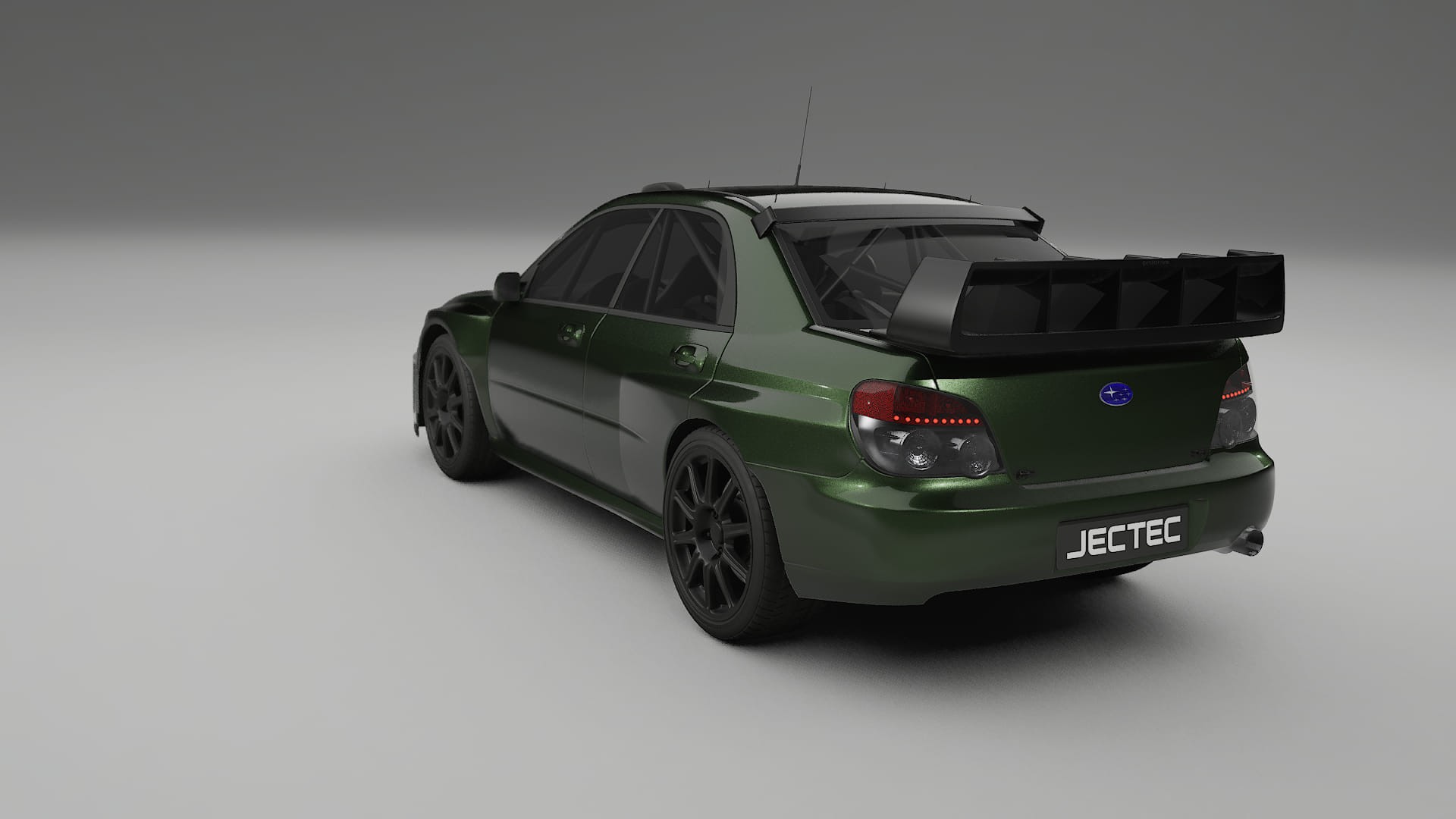 Subaru Impreza WRC GD TPU Lackschutzfolie | LAGOON Farbwechsel PPF – Komplett-Vorgeschnittener Kit