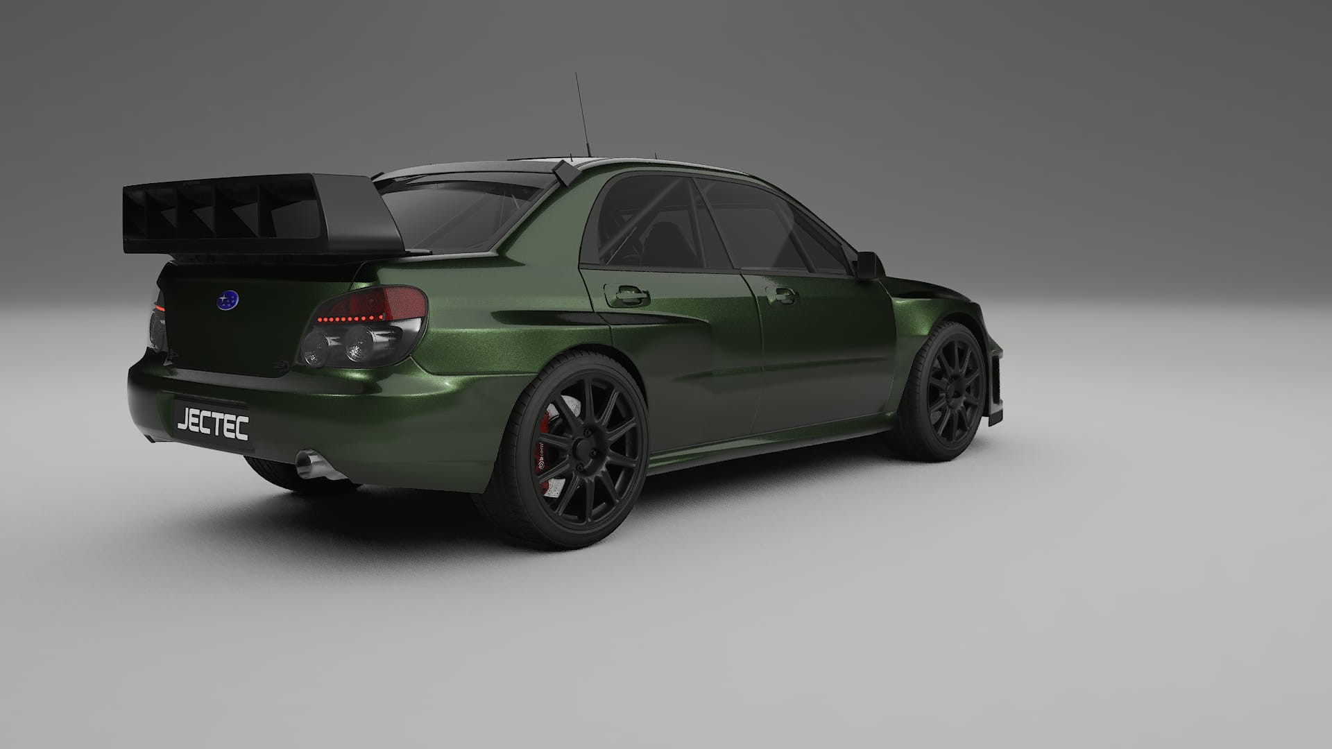 Subaru Impreza WRC GD TPU Lackschutzfolie | LAGOON Farbwechsel PPF – Komplett-Vorgeschnittener Kit