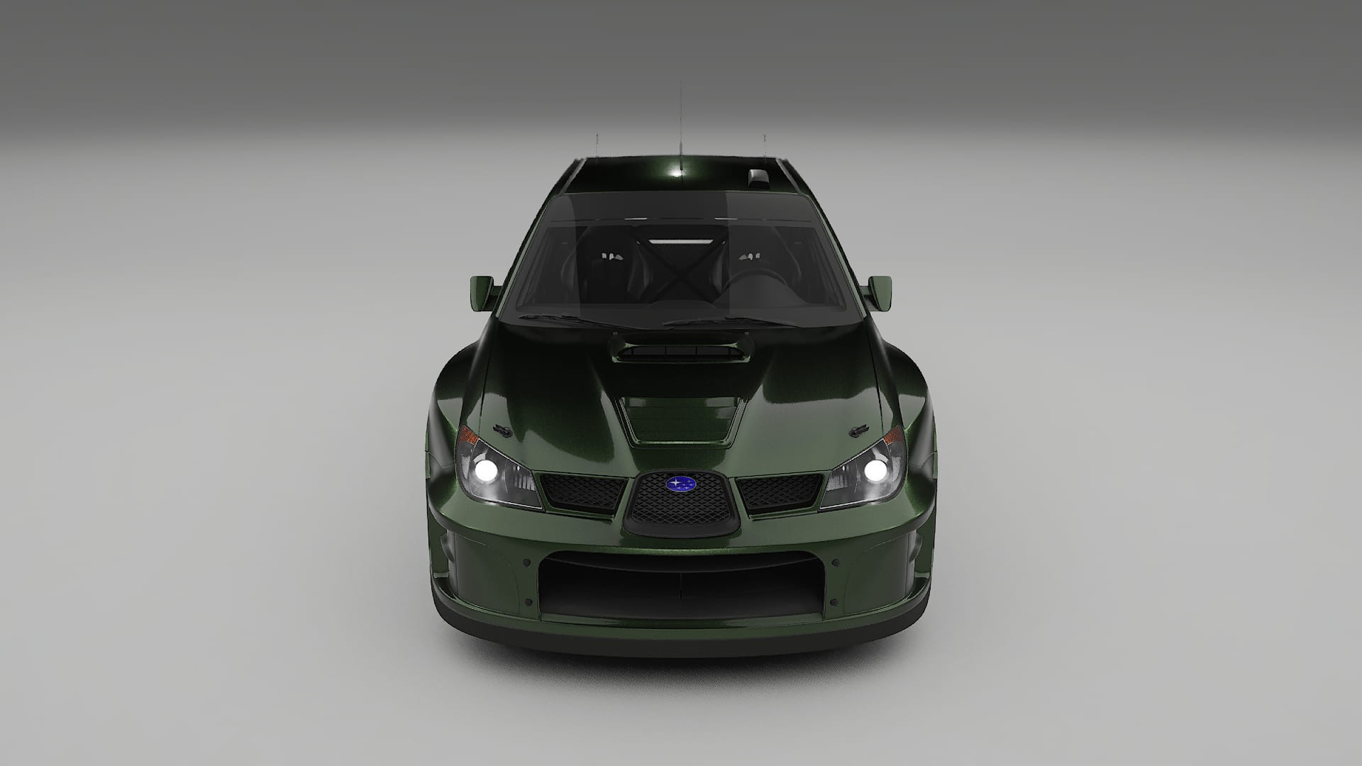 Subaru Impreza WRC GD TPU Lackschutzfolie | LAGOON Farbwechsel PPF – Komplett-Vorgeschnittener Kit