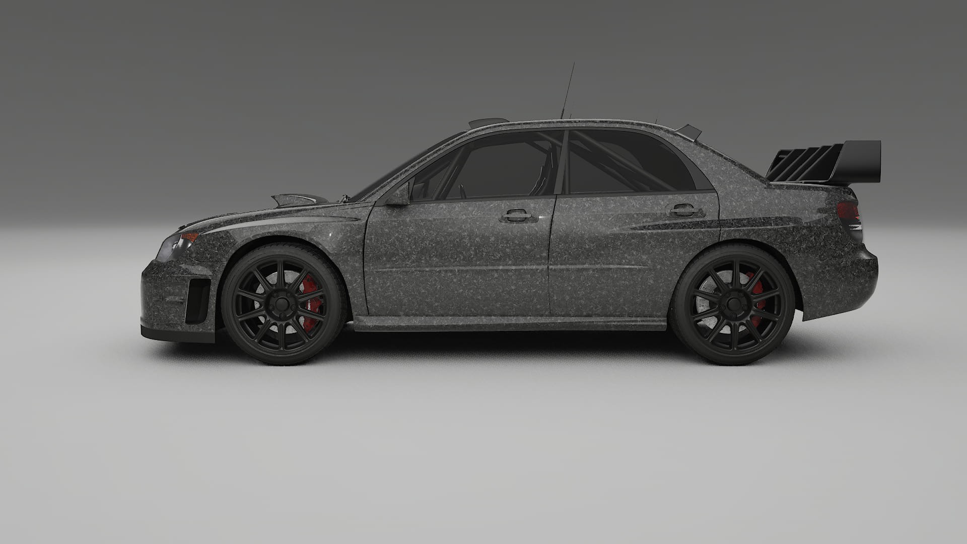 Subaru Impreza WRC GD TPU Lackschutzfolie | FORGED S Farbwechsel PPF – Komplett-Vorgeschnittener Kit