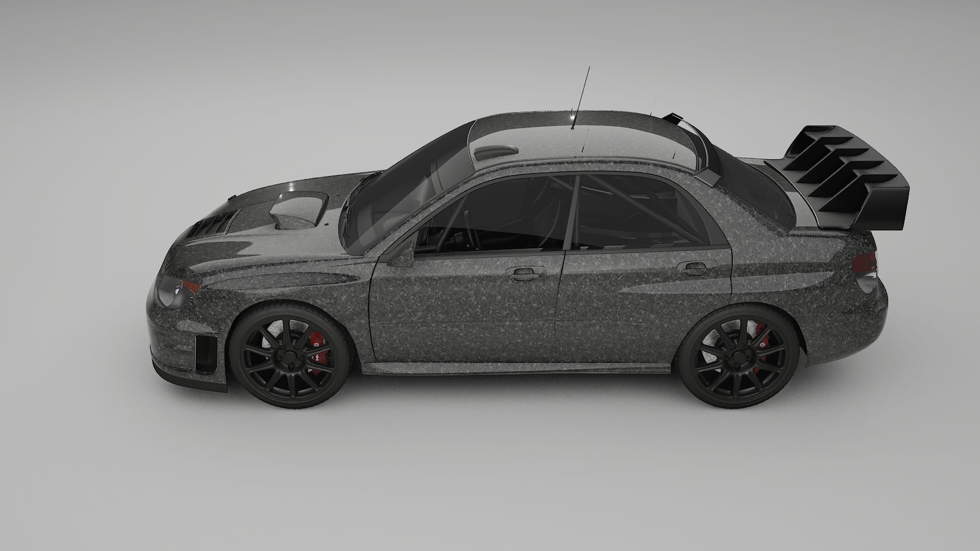 Subaru Impreza WRC GD TPU Lackschutzfolie | FORGED S Farbwechsel PPF – Komplett-Vorgeschnittener Kit