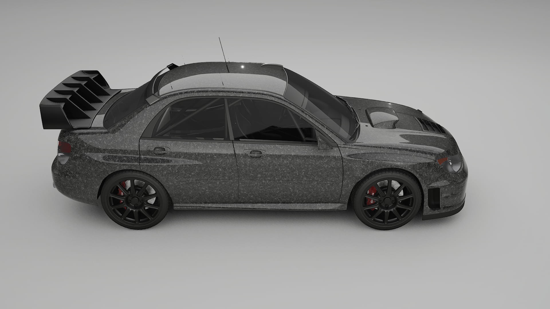 Subaru Impreza WRC GD TPU Lackschutzfolie | FORGED S Farbwechsel PPF – Komplett-Vorgeschnittener Kit