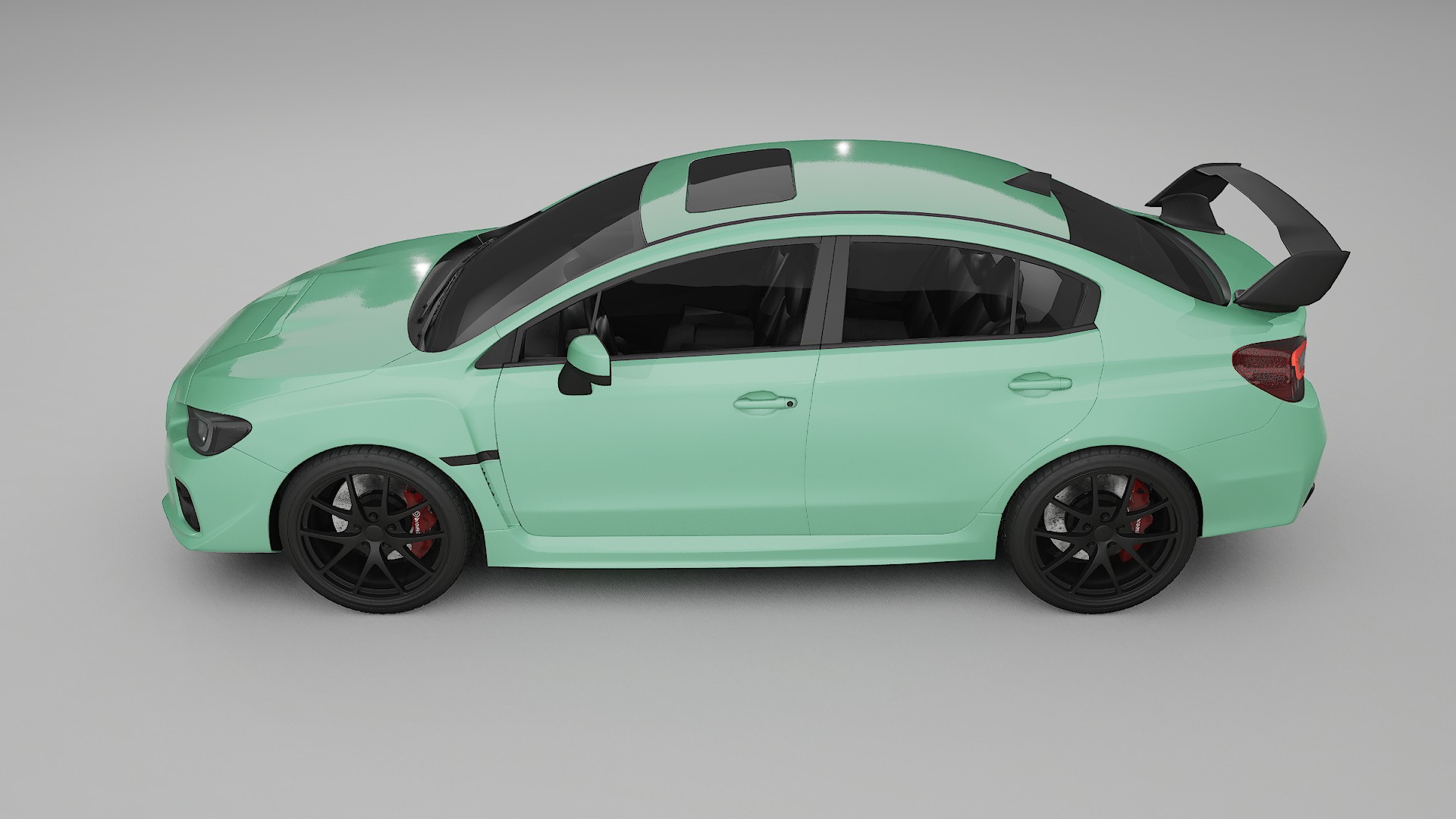 Subaru Impreza WRX Sti VA prefacelift pre LCI TPU Lackschutzfolie | DUSTY Farbwechsel PPF – Komplett-Vorgeschnittener Kit
