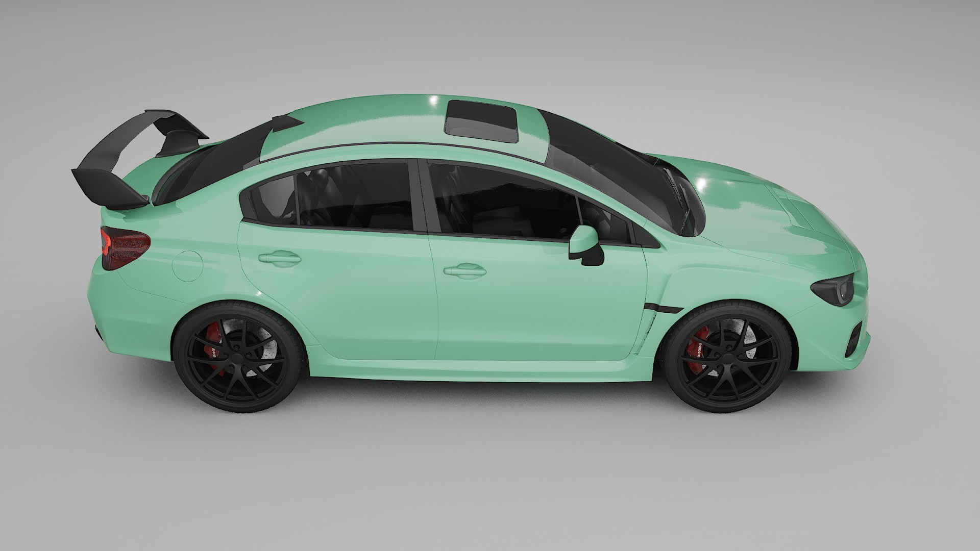 Subaru Impreza WRX Sti VA prefacelift pre LCI TPU Lackschutzfolie | DUSTY Farbwechsel PPF – Komplett-Vorgeschnittener Kit