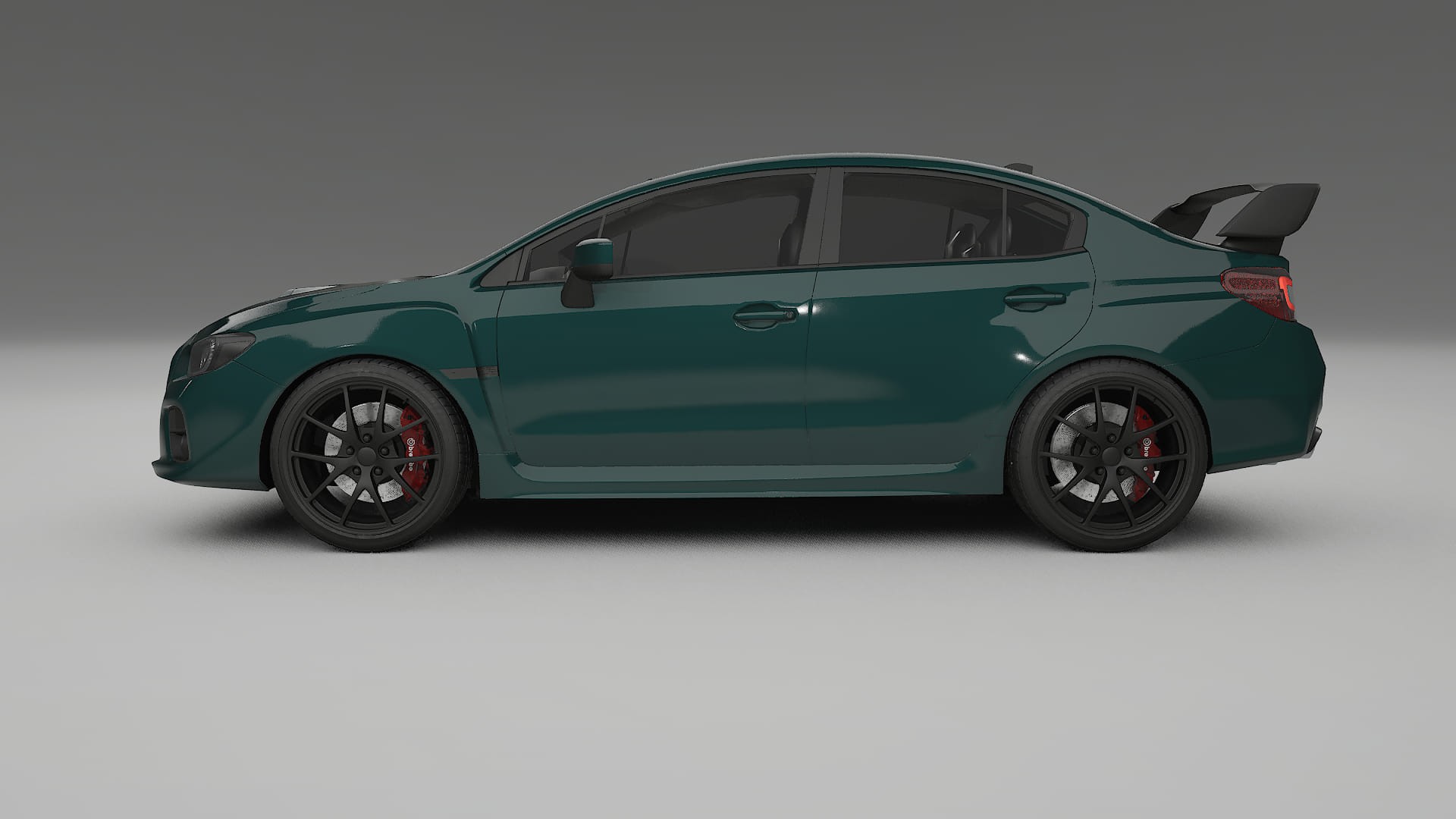 Subaru Impreza WRX Sti VA prefacelift pre LCI TPU Lackschutzfolie | INFERNO Farbwechsel PPF – Komplett-Vorgeschnittener Kit