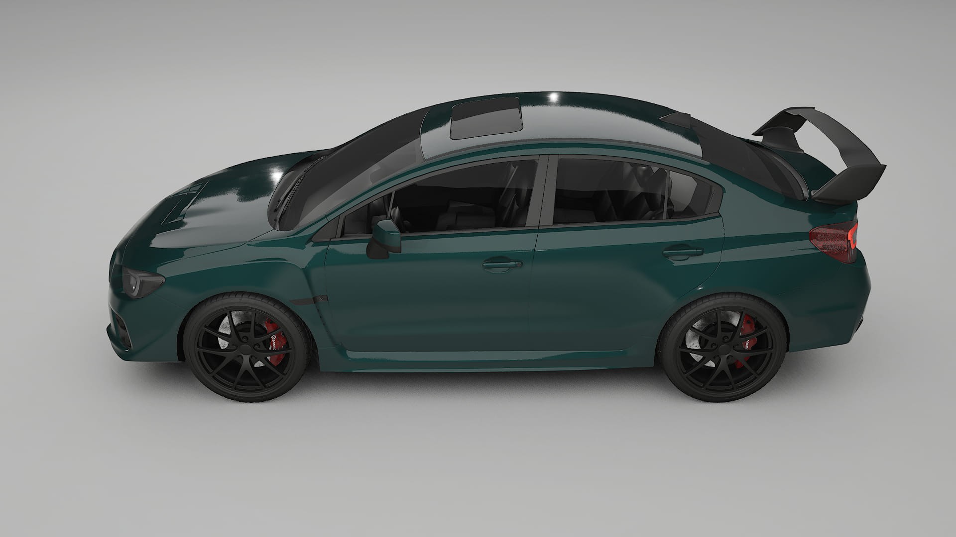 Subaru Impreza WRX Sti VA prefacelift pre LCI TPU Lackschutzfolie | INFERNO Farbwechsel PPF – Komplett-Vorgeschnittener Kit