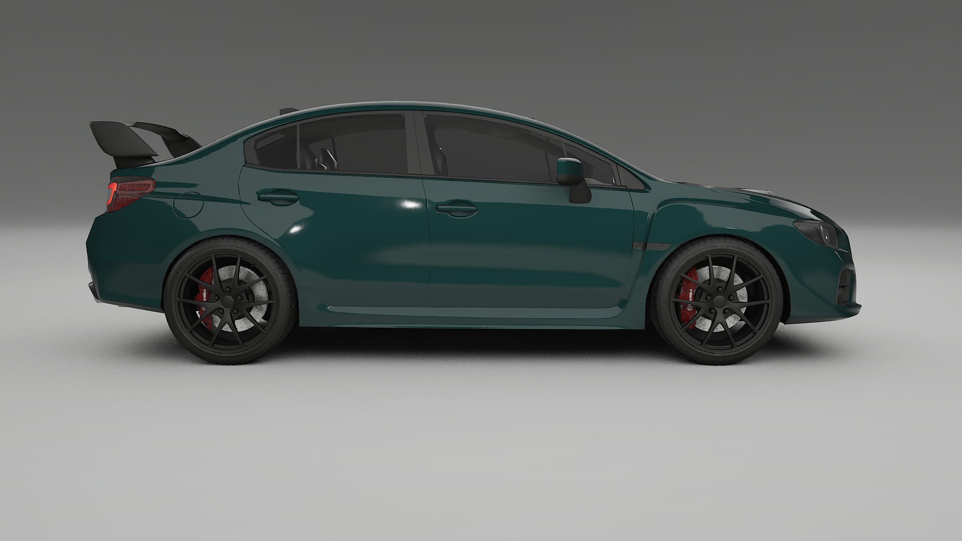 Subaru Impreza WRX Sti VA prefacelift pre LCI TPU Lackschutzfolie | INFERNO Farbwechsel PPF – Komplett-Vorgeschnittener Kit