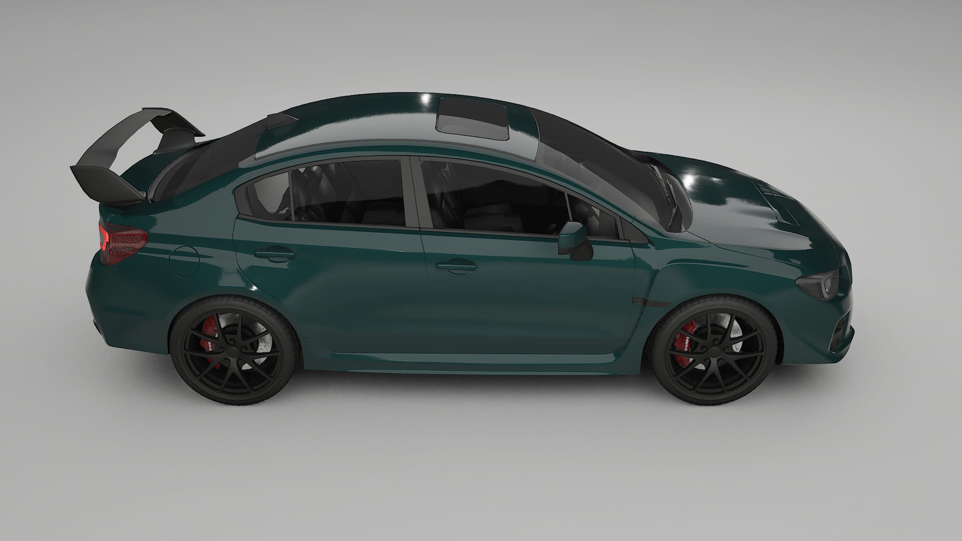 Subaru Impreza WRX Sti VA prefacelift pre LCI TPU Lackschutzfolie | INFERNO Farbwechsel PPF – Komplett-Vorgeschnittener Kit