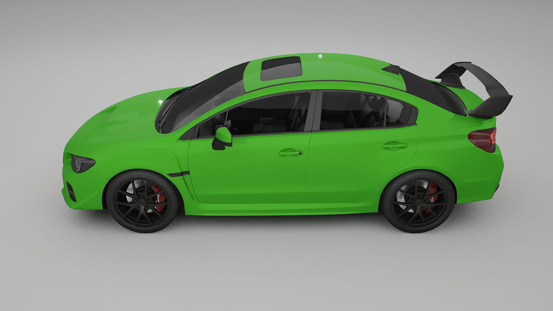 Subaru Impreza WRX Sti VA prefacelift pre LCI TPU Lackschutzfolie | VENOM Farbwechsel PPF – Komplett-Vorgeschnittener Kit