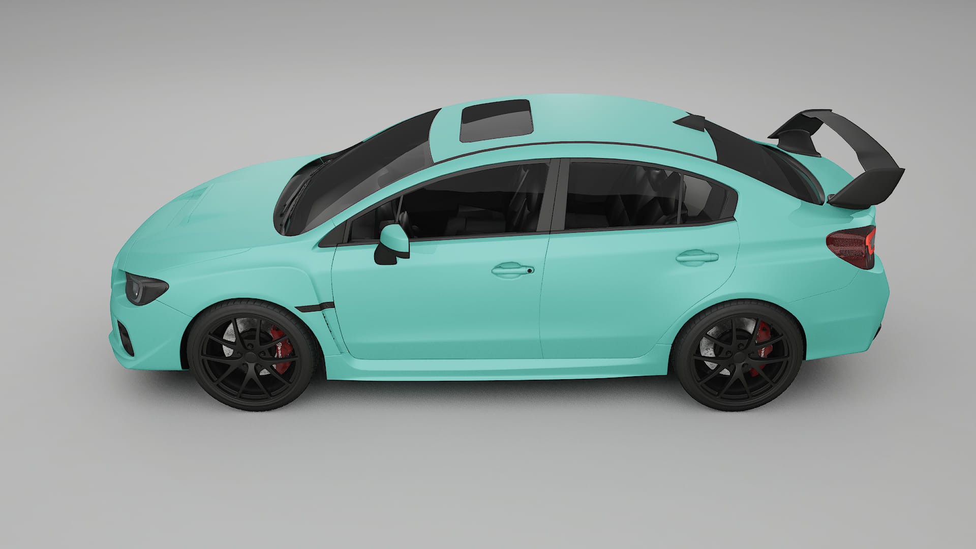 Subaru Impreza WRX Sti VA prefacelift pre LCI TPU Lackschutzfolie | FROST Farbwechsel PPF – Komplett-Vorgeschnittener Kit