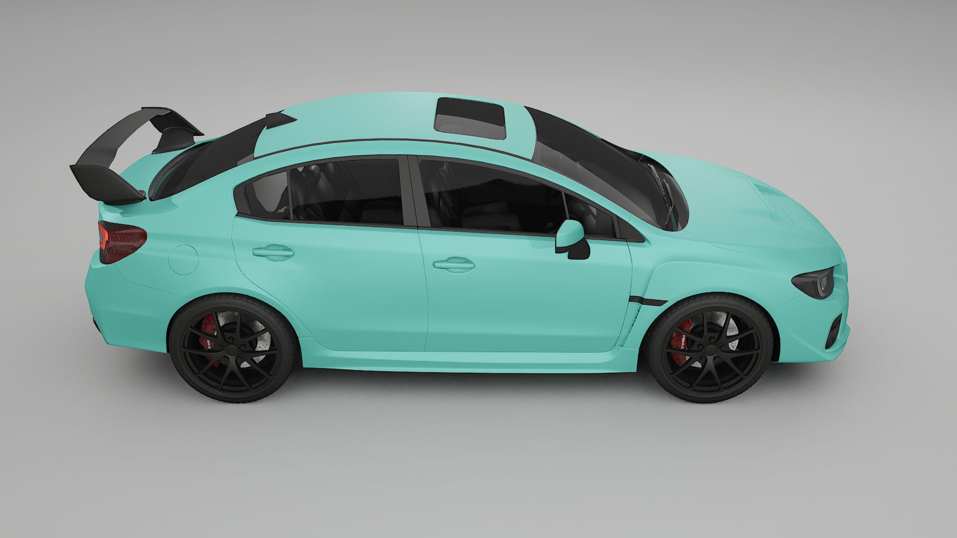 Subaru Impreza WRX Sti VA prefacelift pre LCI TPU Lackschutzfolie | FROST Farbwechsel PPF – Komplett-Vorgeschnittener Kit