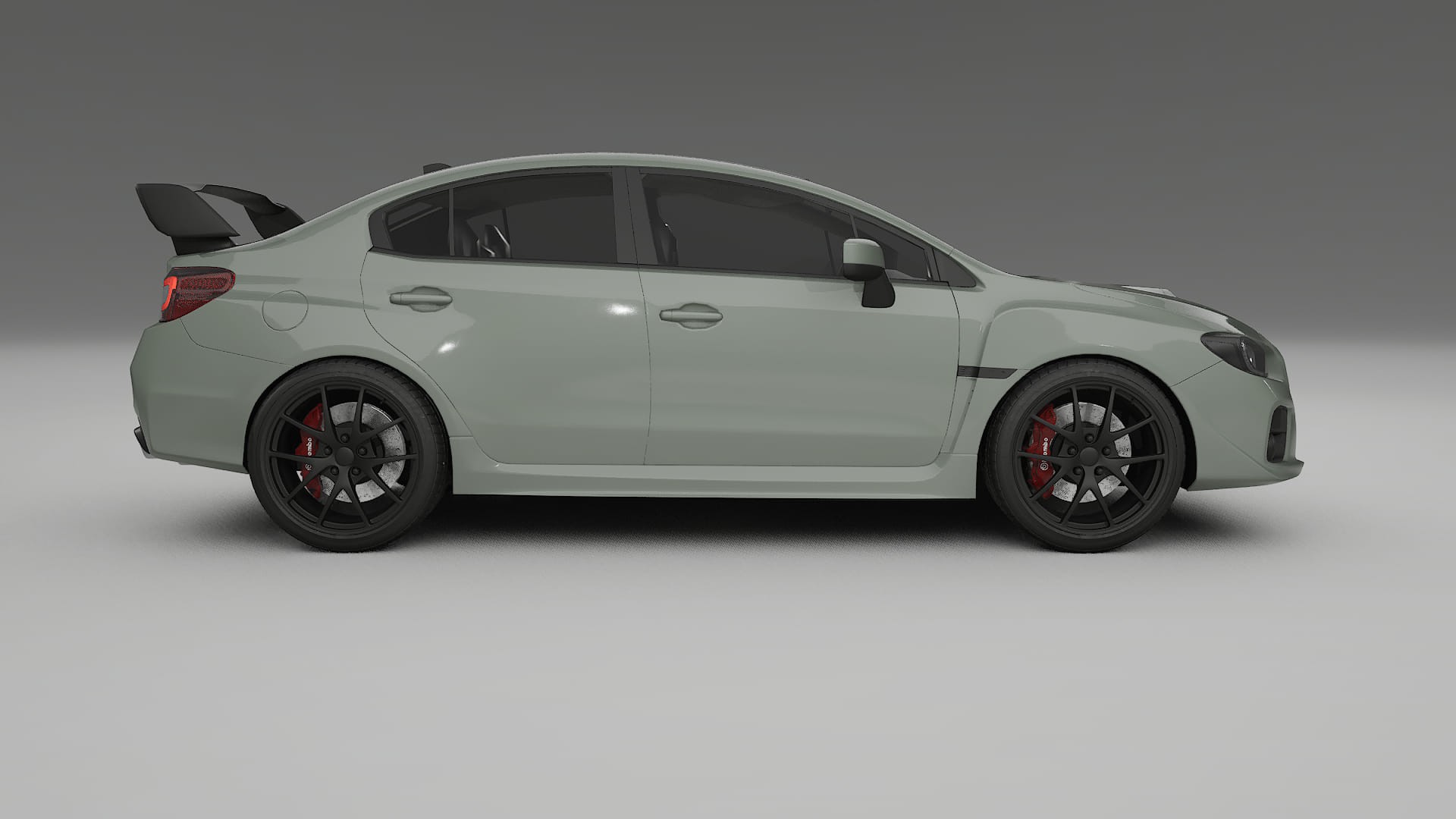 Subaru Impreza WRX Sti VA prefacelift pre LCI TPU Lackschutzfolie | SLATE Farbwechsel PPF – Komplett-Vorgeschnittener Kit