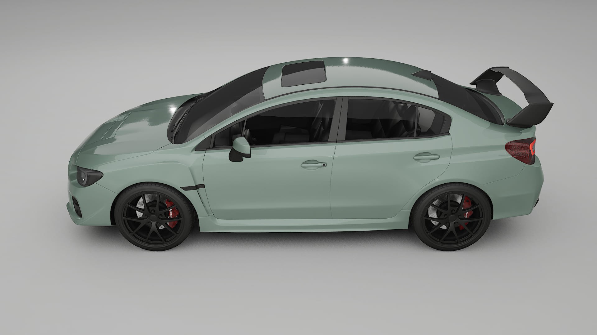 Subaru Impreza WRX Sti VA prefacelift pre LCI TPU Lackschutzfolie | CINDER Farbwechsel PPF – Komplett-Vorgeschnittener Kit