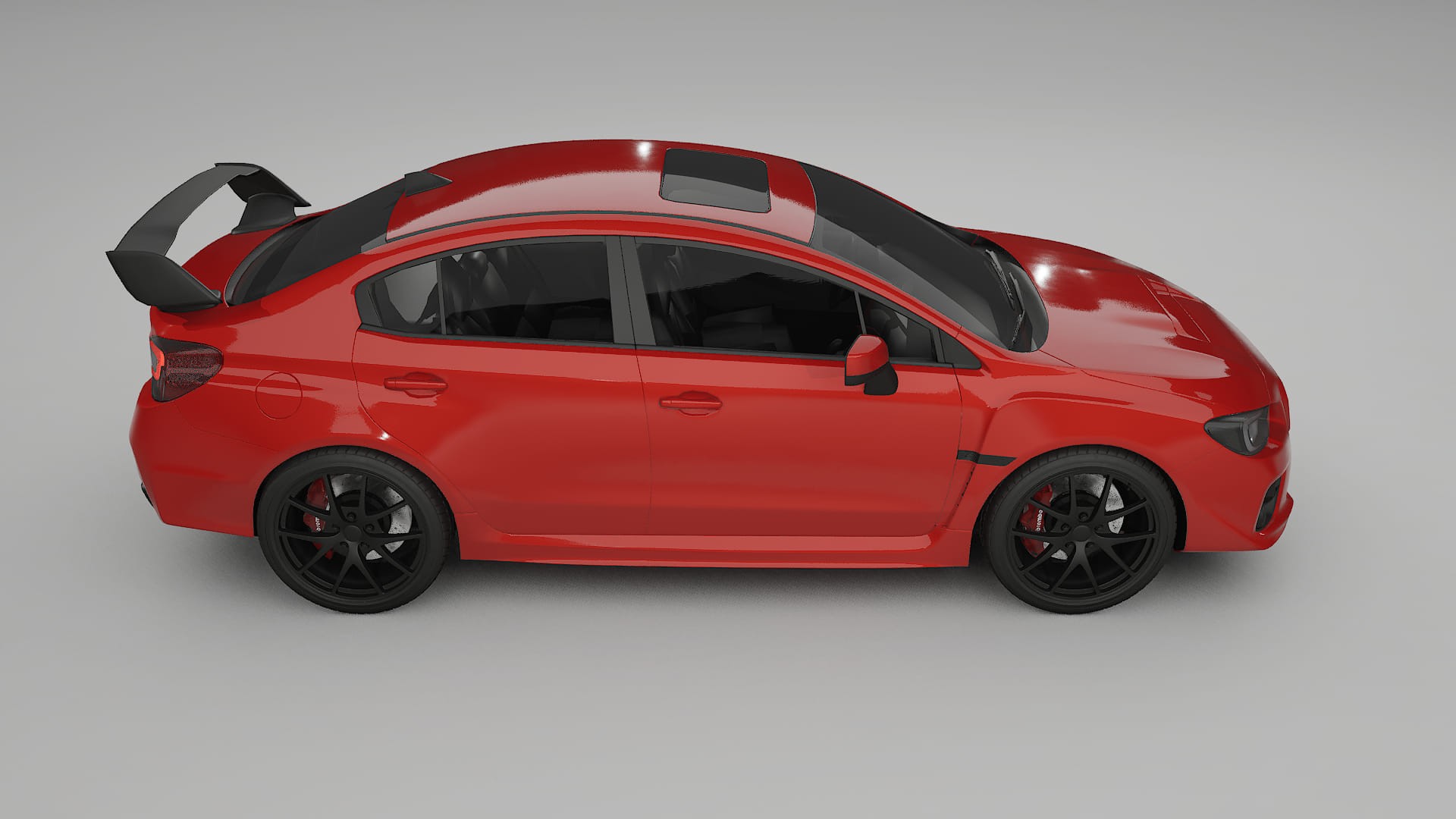 Subaru Impreza WRX Sti VA prefacelift pre LCI TPU Lackschutzfolie | BLAZE Farbwechsel PPF – Komplett-Vorgeschnittener Kit