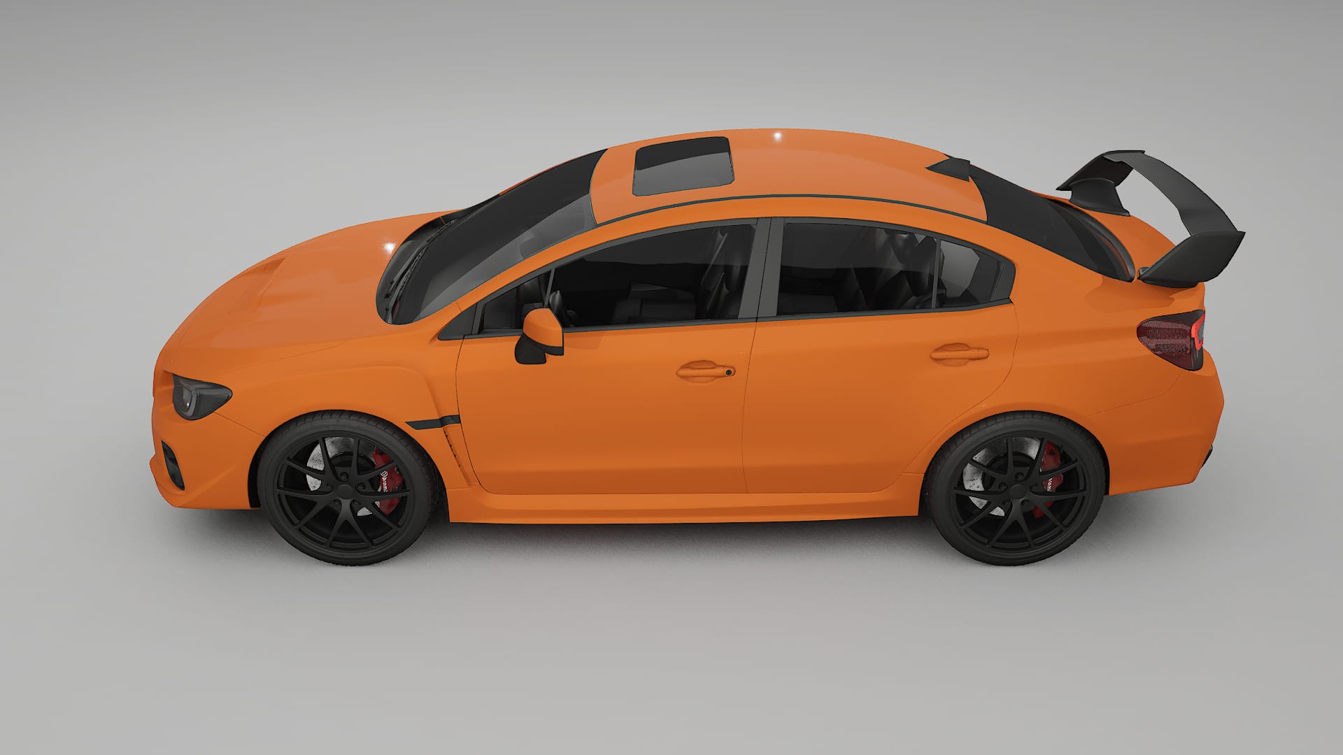 Subaru Impreza WRX Sti VA prefacelift pre LCI TPU Lackschutzfolie | ROCKET Farbwechsel PPF – Komplett-Vorgeschnittener Kit
