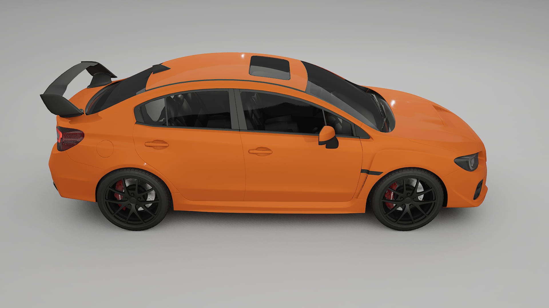 Subaru Impreza WRX Sti VA prefacelift pre LCI TPU Lackschutzfolie | ROCKET Farbwechsel PPF – Komplett-Vorgeschnittener Kit