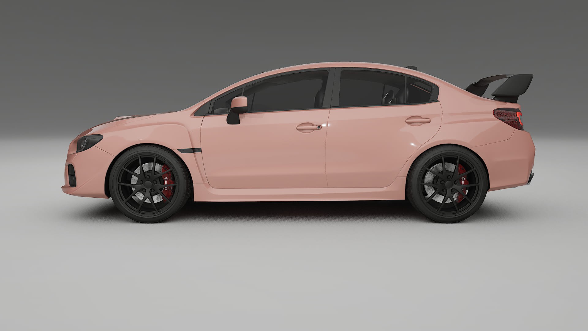 Subaru Impreza WRX Sti VA prefacelift pre LCI TPU Lackschutzfolie | BLUSH Farbwechsel PPF – Komplett-Vorgeschnittener Kit