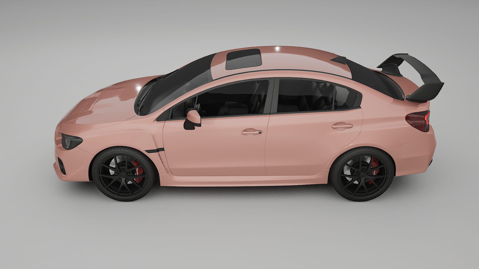 Subaru Impreza WRX Sti VA prefacelift pre LCI TPU Lackschutzfolie | BLUSH Farbwechsel PPF – Komplett-Vorgeschnittener Kit