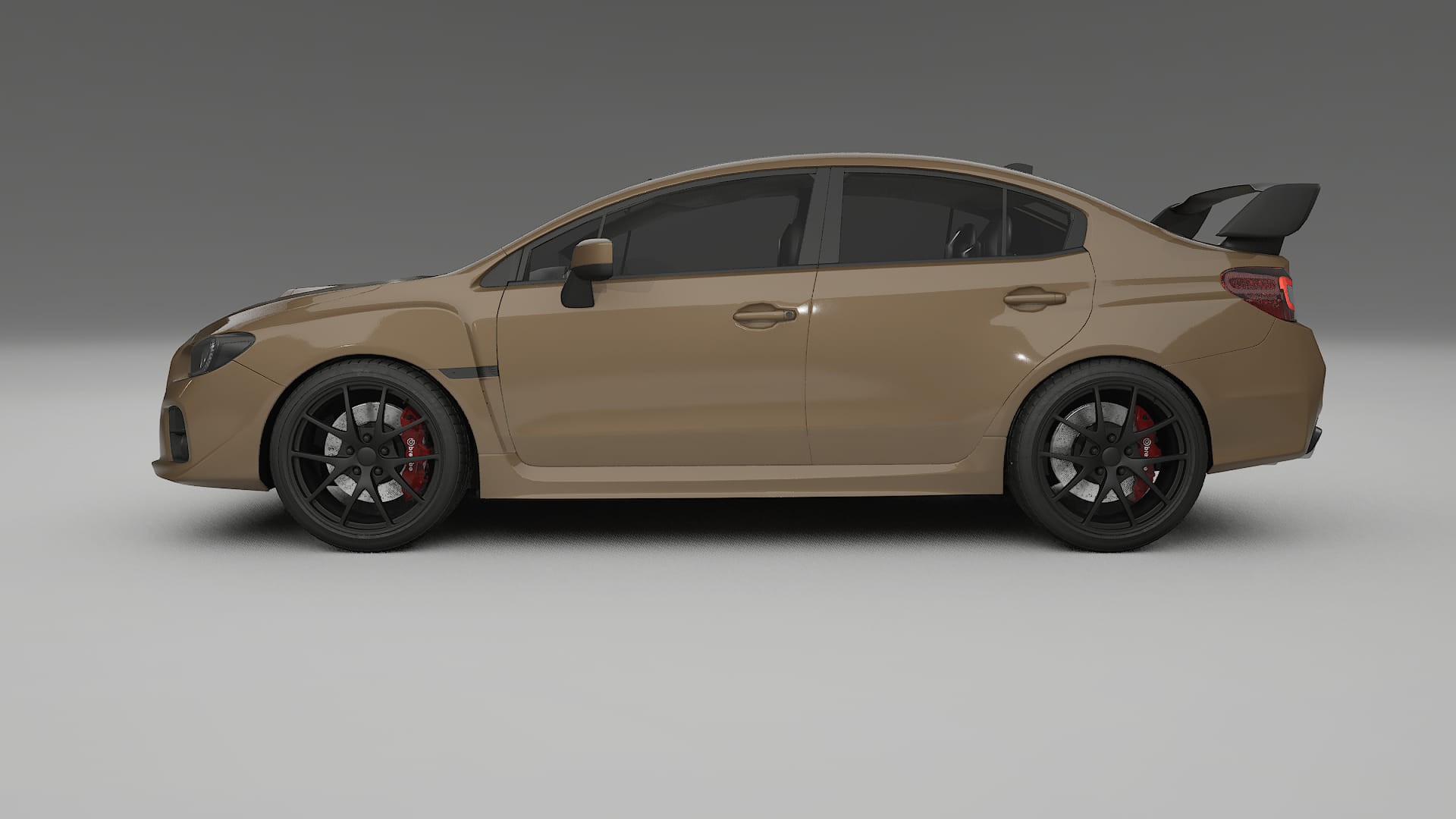 Subaru Impreza WRX Sti VA prefacelift pre LCI TPU Lackschutzfolie | SAHARA Farbwechsel PPF – Komplett-Vorgeschnittener Kit