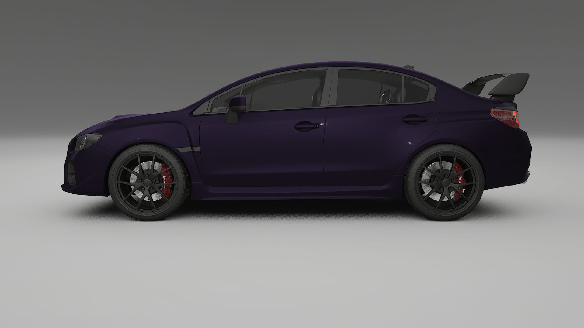 Subaru Impreza WRX Sti VA prefacelift pre LCI TPU Lackschutzfolie | VIOLET Farbwechsel PPF – Komplett-Vorgeschnittener Kit